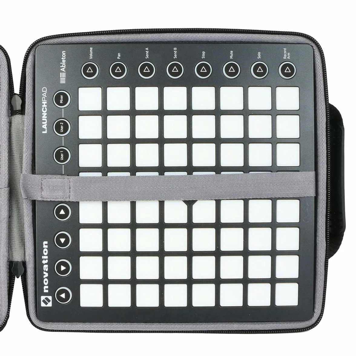 co2CREA Twarde etui podróżne do Novation Launchpad Pro MK3 MIDI 64 Grid Controller Ableton Live DJ Controller, tylko etui, Czarny, Fits Launchpad Mk2 /X, Na co dzień/sportowy