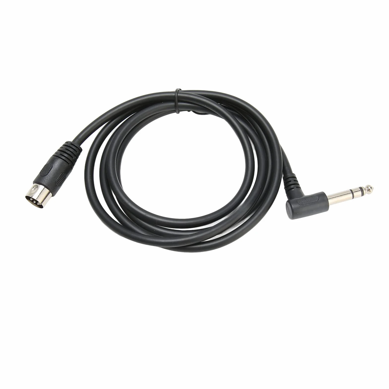 Kabel Audio 1/4 Cala 6.35mm Męski na MIDI 5Pin Męski TRS 90 Stopni 4,9 Stopy