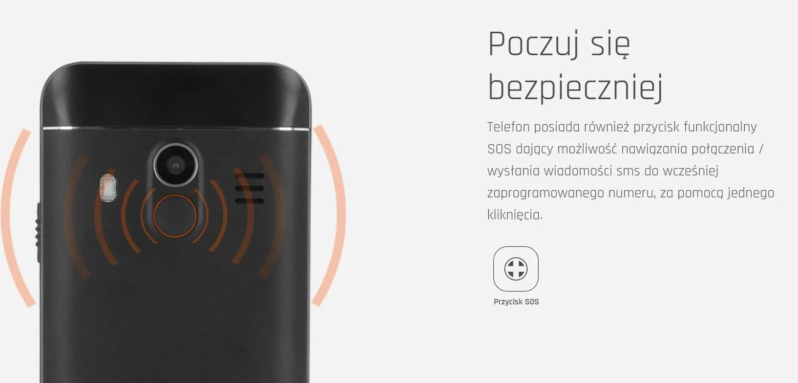 myPhone Halo Q+ 4family telefon dla seniora ze stacją ładującą, duży wyświetlacz 2,8 cala, mocna bateria 1400 mAh, aparat 2Mpx, duże klawisze, fotokontakty, 3G, przycisk SOS, latarka, dual SIM