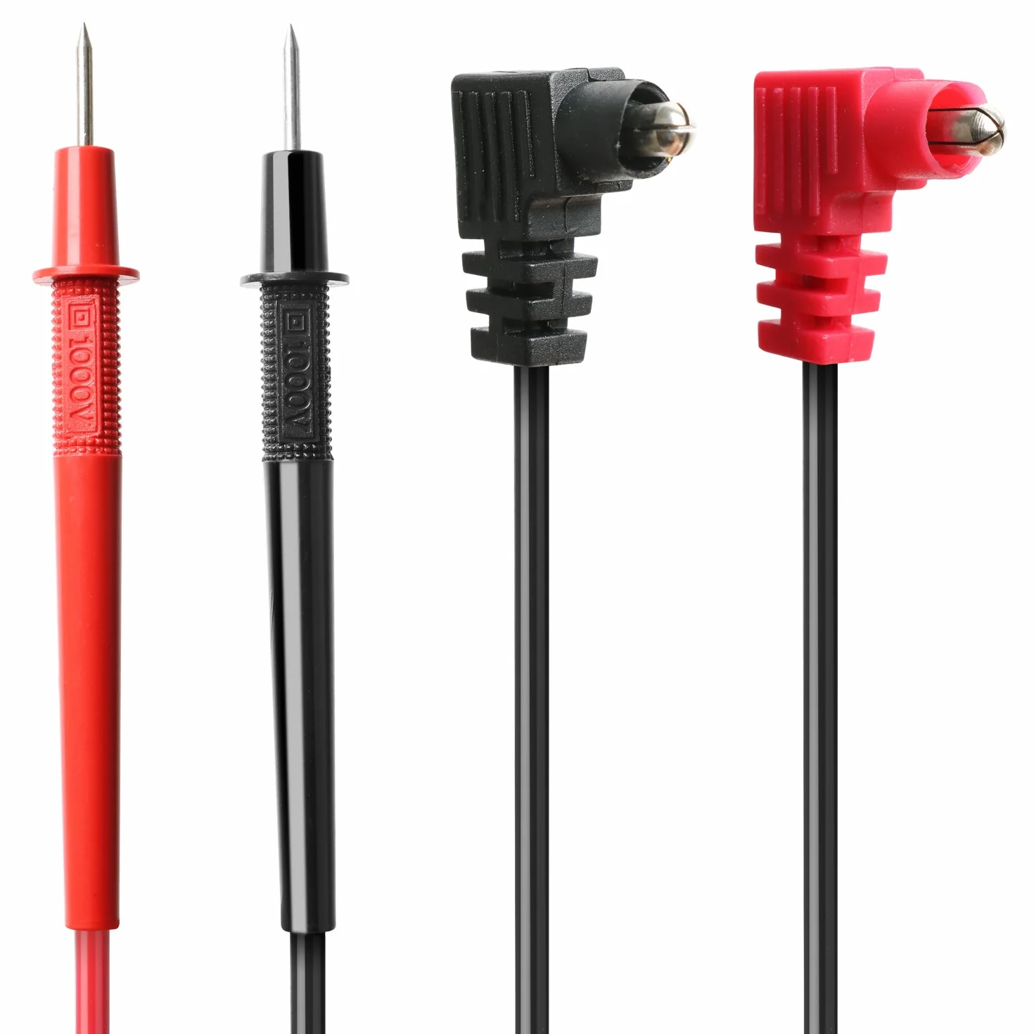 Digiflex Wymienne przewody pomiarowe multimetru do testowania cyfrowego 75 cm, CAT III 1000 V / 10 A