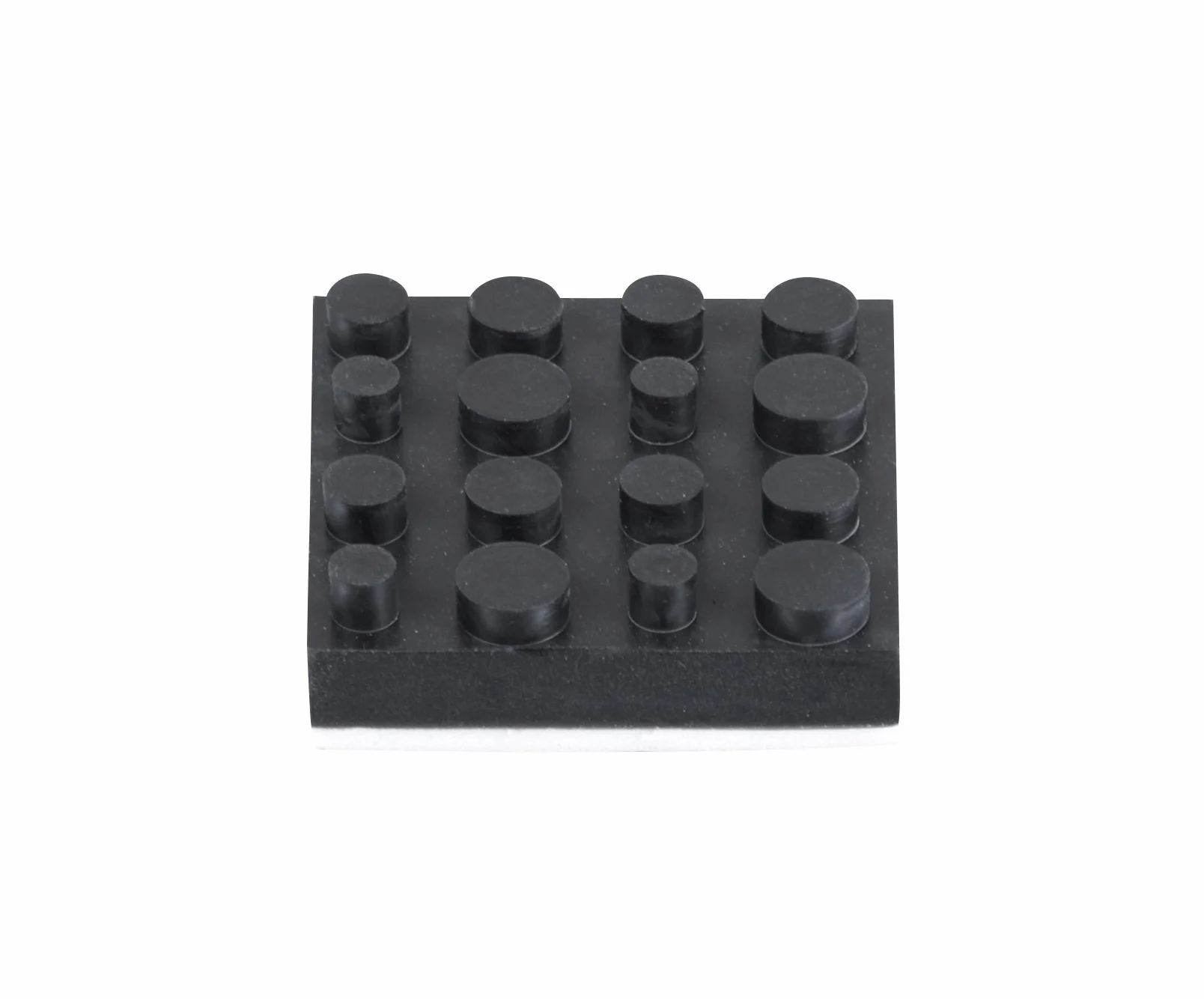 DynaVox 207470 Antivibe urządzenie i nóżki głośnikowe, gumowe, czarne, 40 mm, zestaw 4 szt