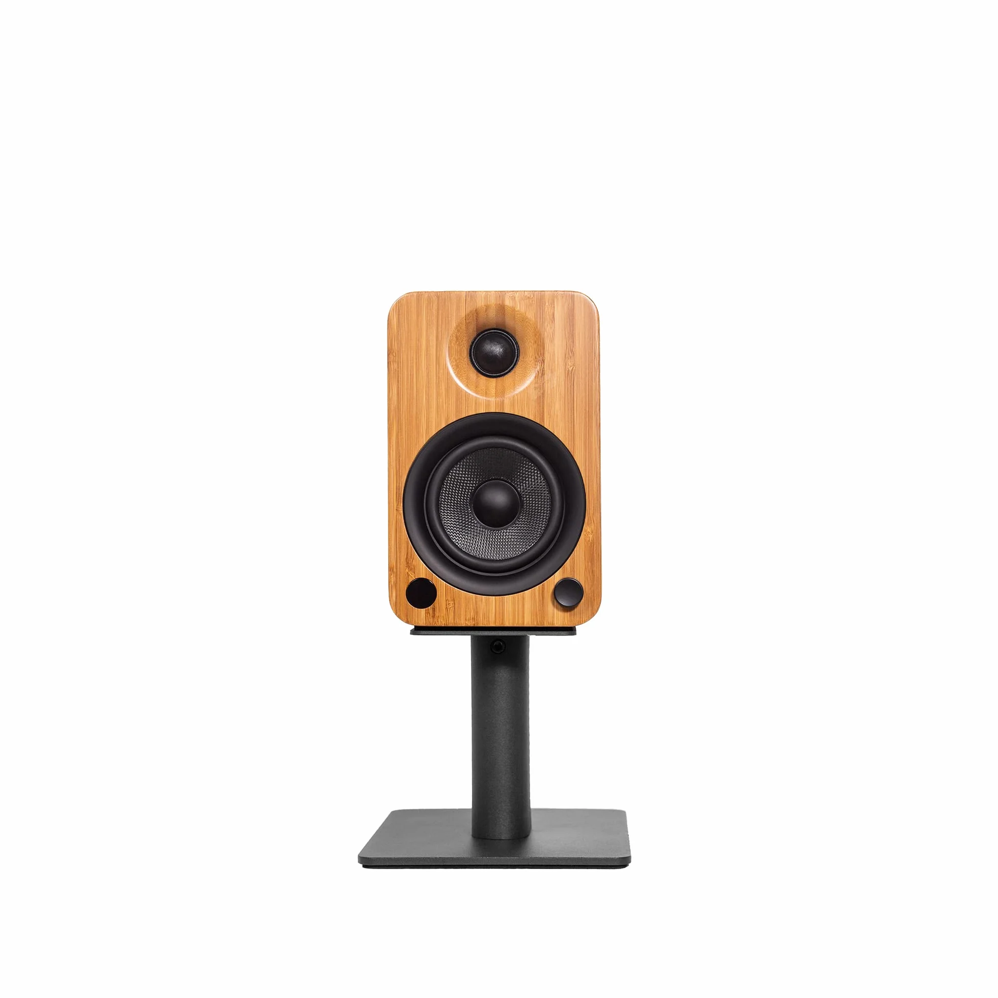 Kanto SP6HD Uniwersalne stojaki na głośniki biurkowe - 15 cm - 2 sztuki - stal (czarne)