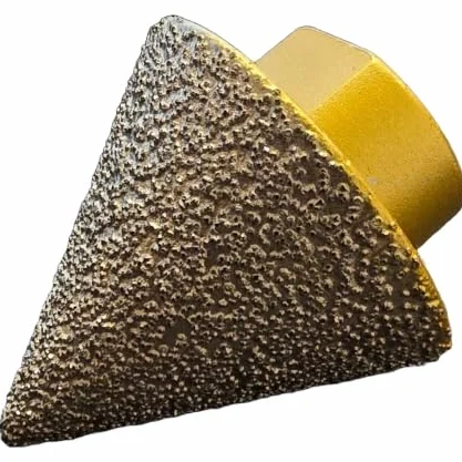 GETAR Frez Diamentowy Stożkowy 2-38mm | Pogłębiacz na Szlifierkę M14 | do Fazowania i Powiększania Otworów w Gresie, Płytkach, Granicie | CSH04000238-GT