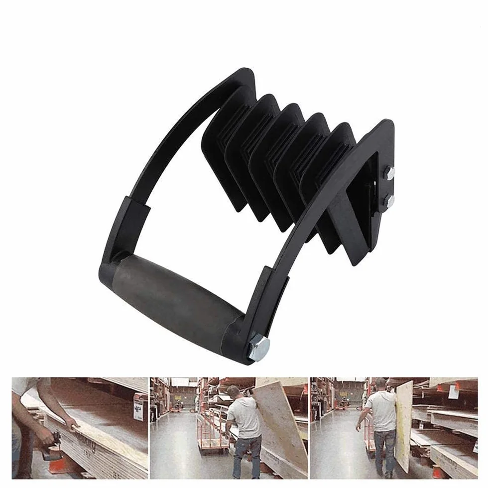 inherited Gorilla Gripper, uchwyt na płyty i panele Płyty gipsowo-kartonowe, uchwyt ergonomiczny, wzmocniony uchwyt do podnoszenia sklejki, płyt gipsowo-kartonowych, drewnianych desek konstrukcyjnych