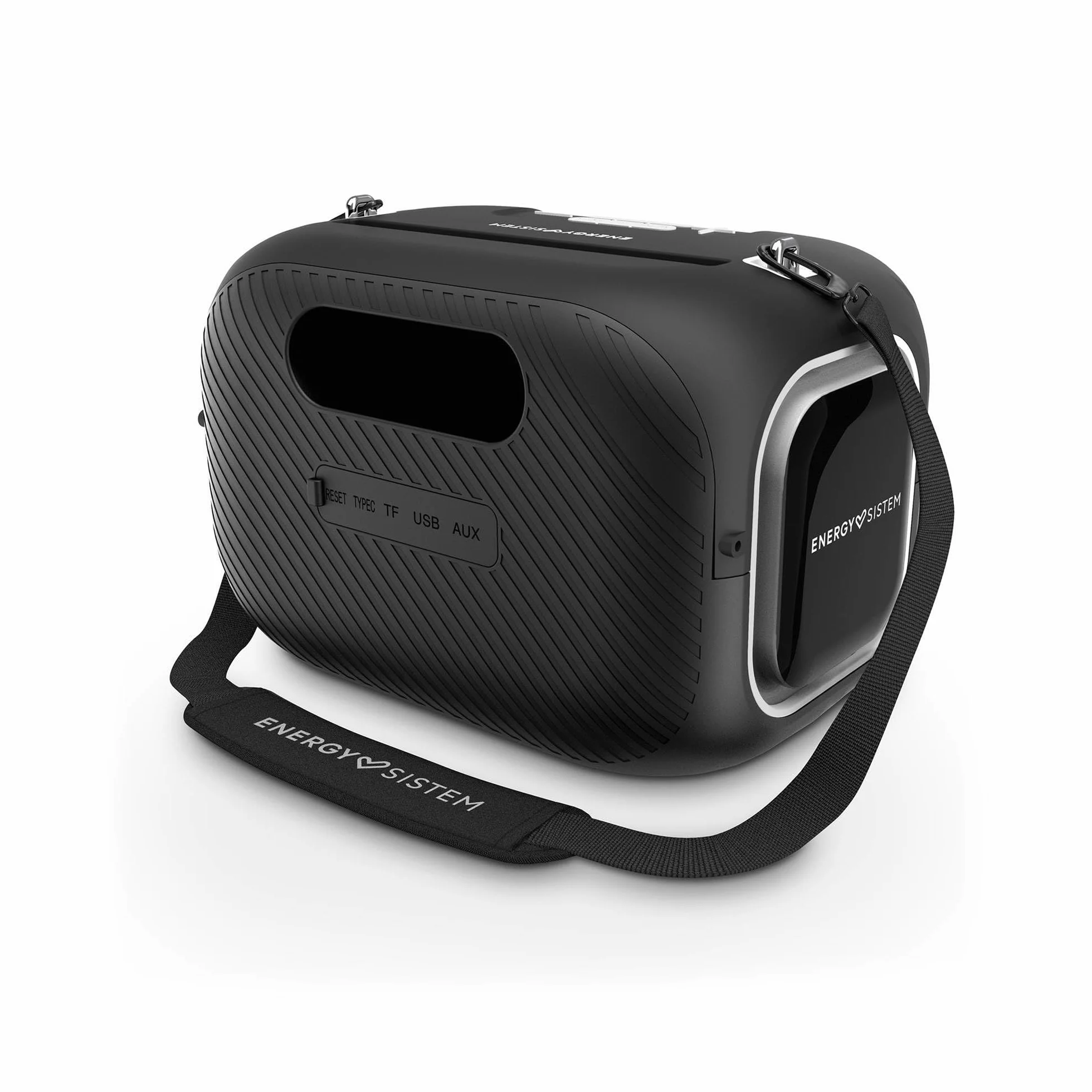 Energy Sistem Karaoke Star Party przenośny głośnik (Bluetooth 5.4, odtwarzacz MP3, światła LED, IPX4, 2 mikrofony, 8 godzin pracy na baterii)
