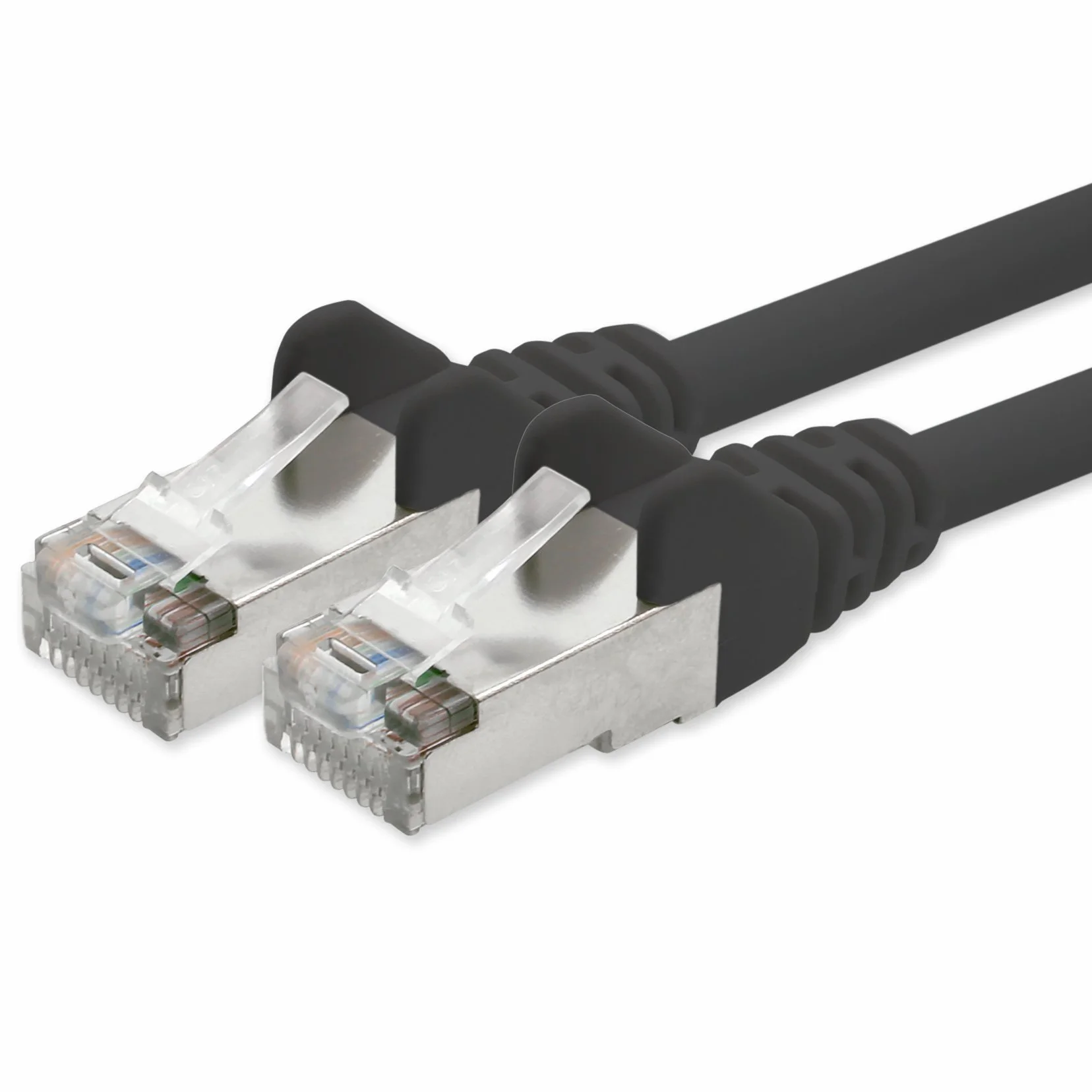 1aTTack CAT5 SFTP kabel sieciowy Ethernet LAN z 2 x RJ45 5 m - czarny