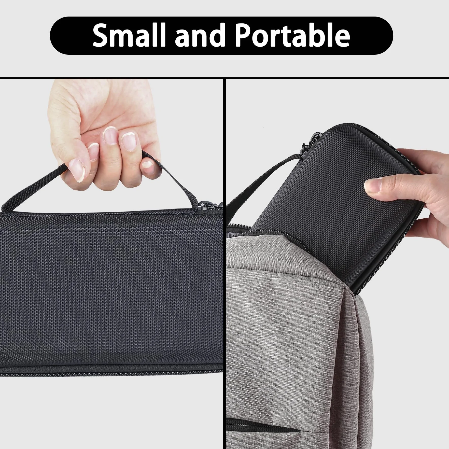 Twarde etui podróżne Zoom H6essential H4essential H1essential Aenllosi, Czarny