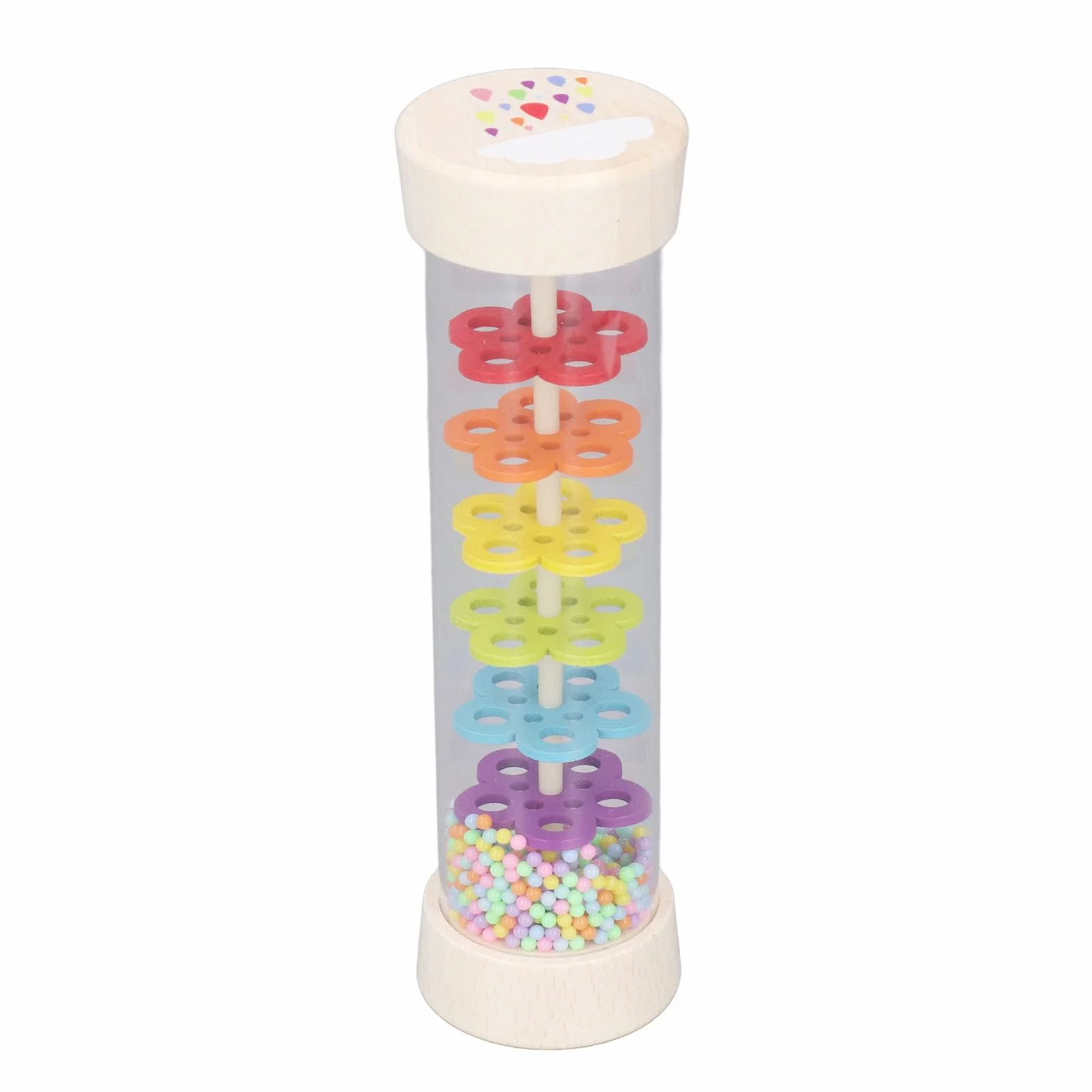 Rainmaker Rain Stick Drewno Drewno Kolorowa Muzyka Edukacja Deszczowa Shaker do Domu Przedszkola L Tworzenie Prawdziwego Deszczu S Deszczowy Patyk Shakerrain Kij Toyrain Dźwięk
