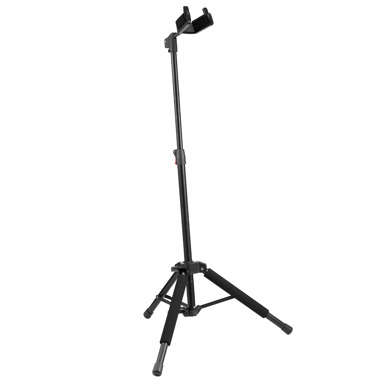 VEVOR Stojak na gitarę składany, nośność 15 kg, regulacja wysokości 900-1200 mm, statyw do gitary basowej i akustycznej