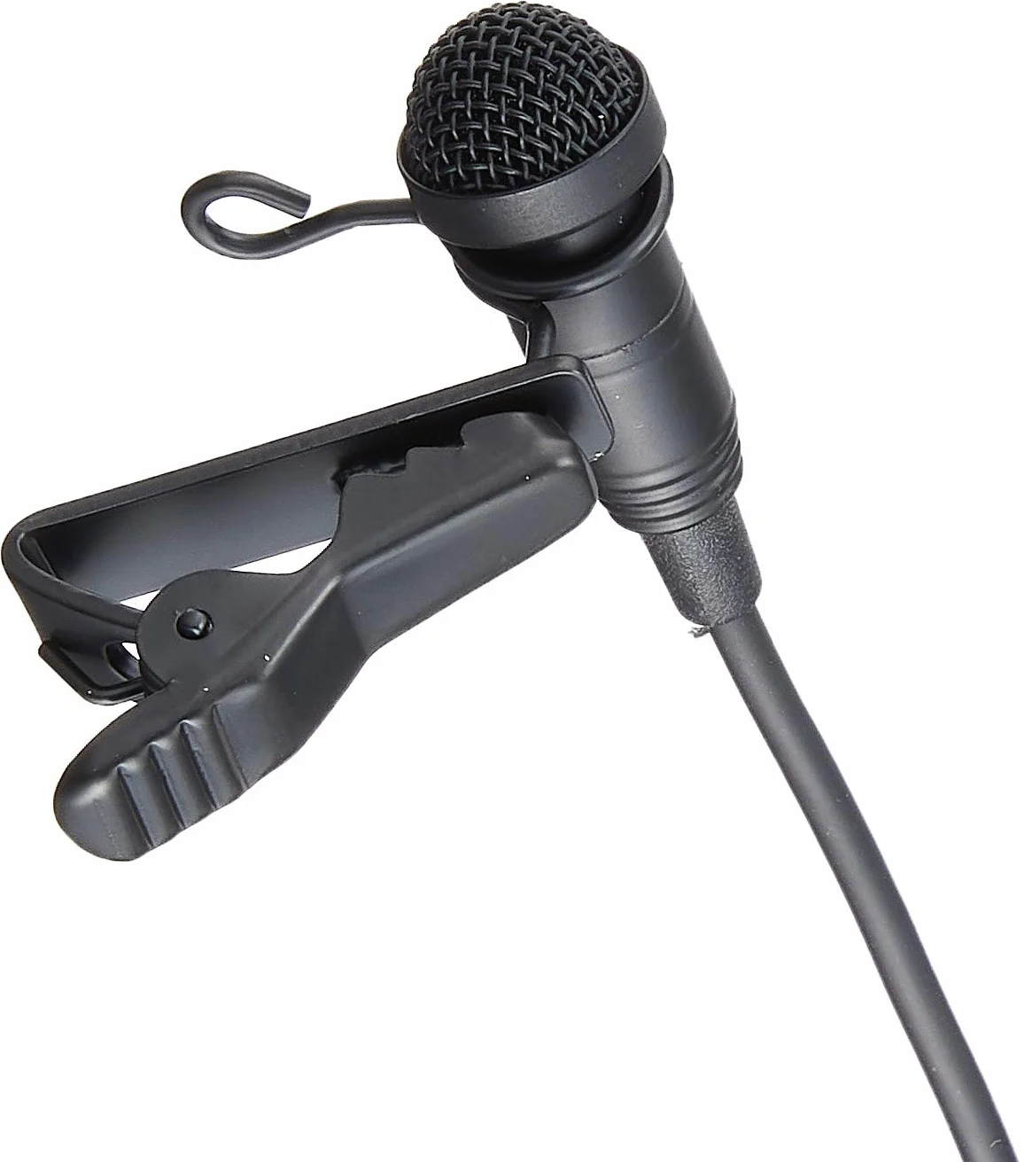Tascam TM-10L mikrofon krawatowy ze złączem śrubowym, czarny