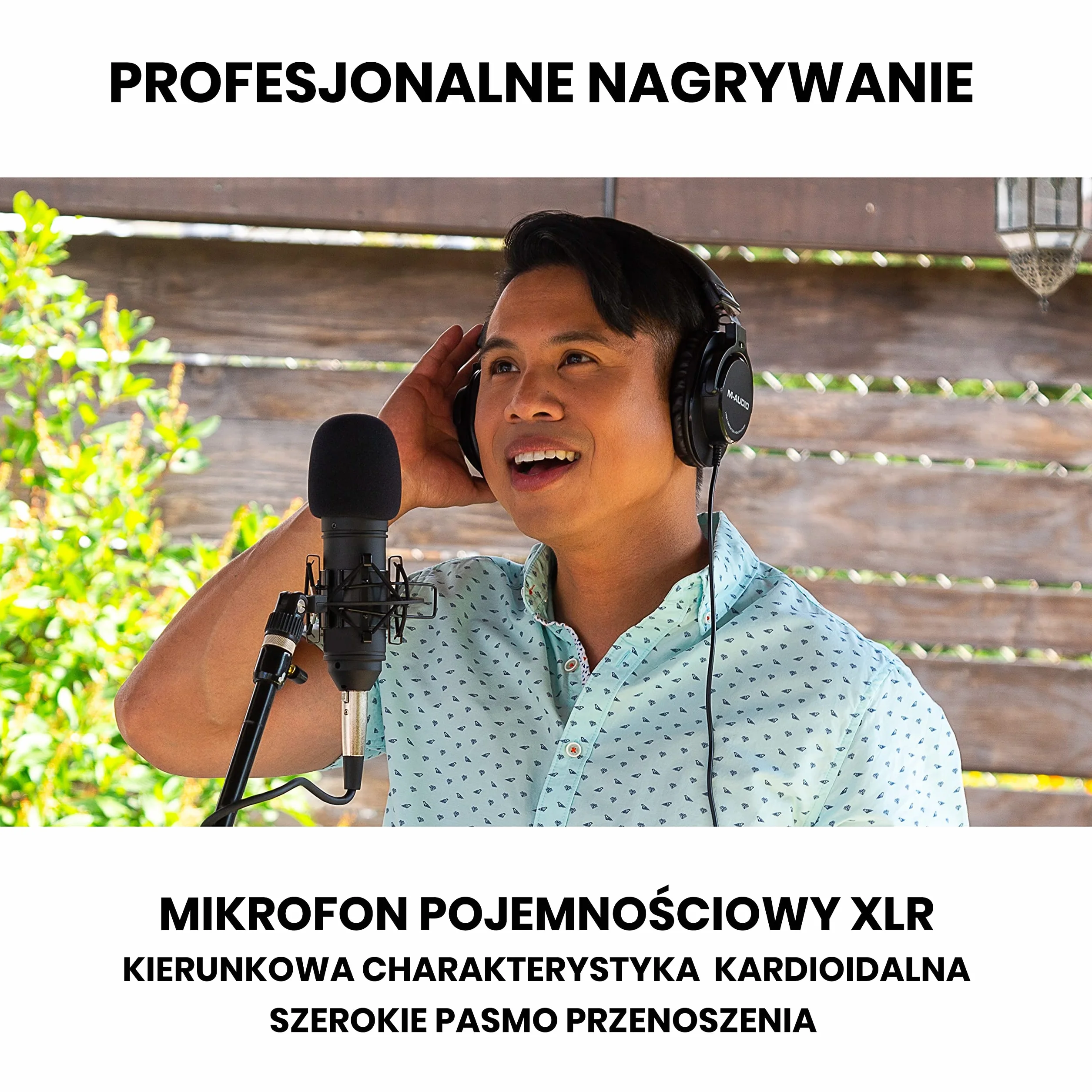 M-AUDIO AIR 192x4 Interfejs audio USB z mikrofonem pojemnościowym i słuchawkami