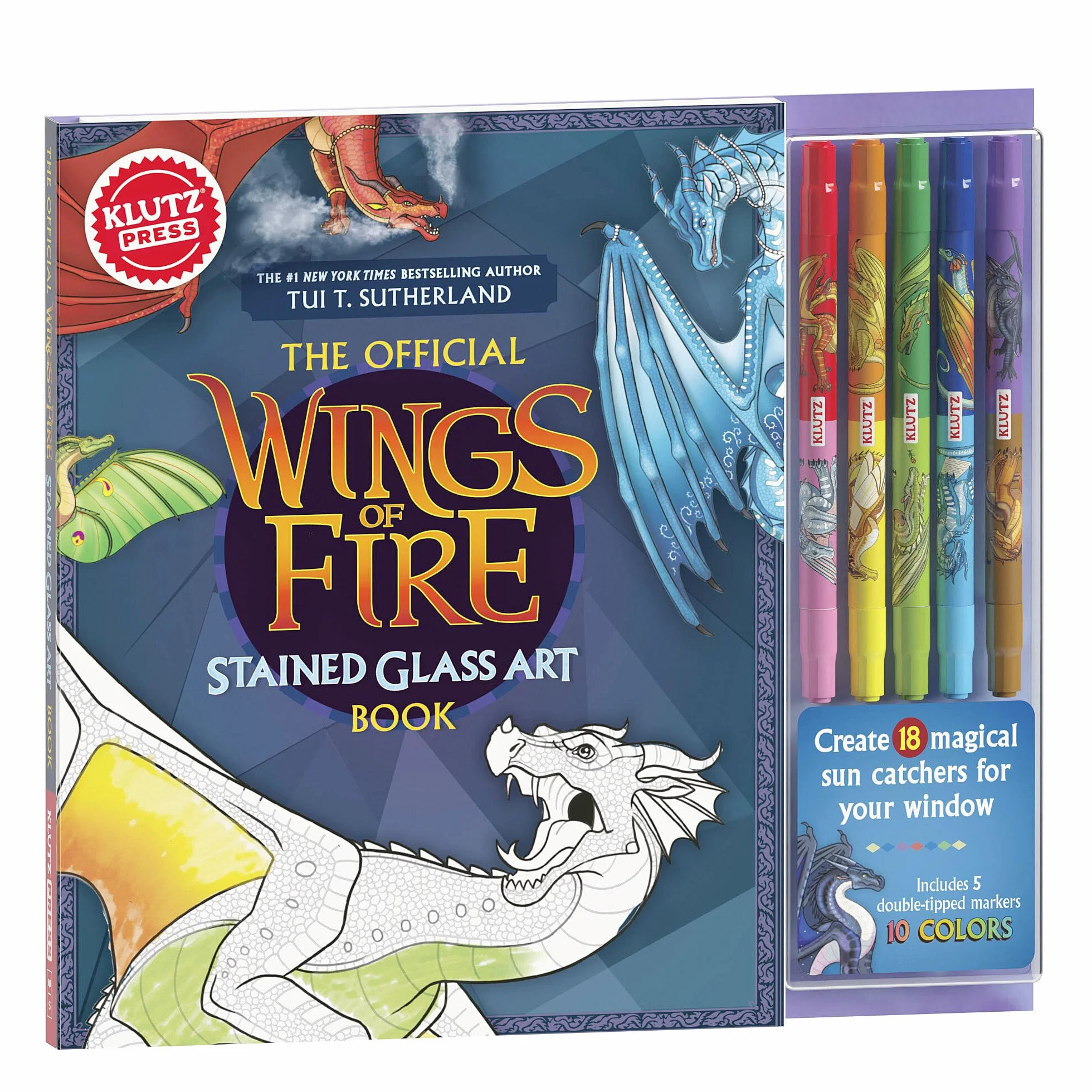 Wings of Fire Stained Glass Art Book