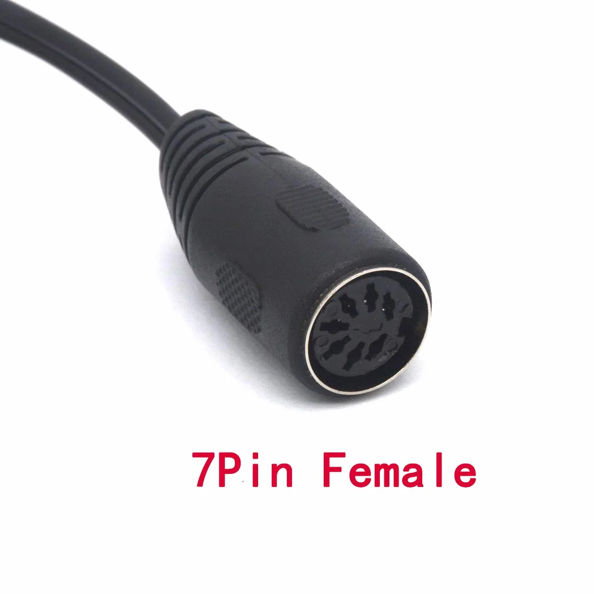 7-pinowy kabel audio Din żeński na 2 RCA męski do systemów Bang & Olufsen, Naim, Quad.Stereo (1 metr)