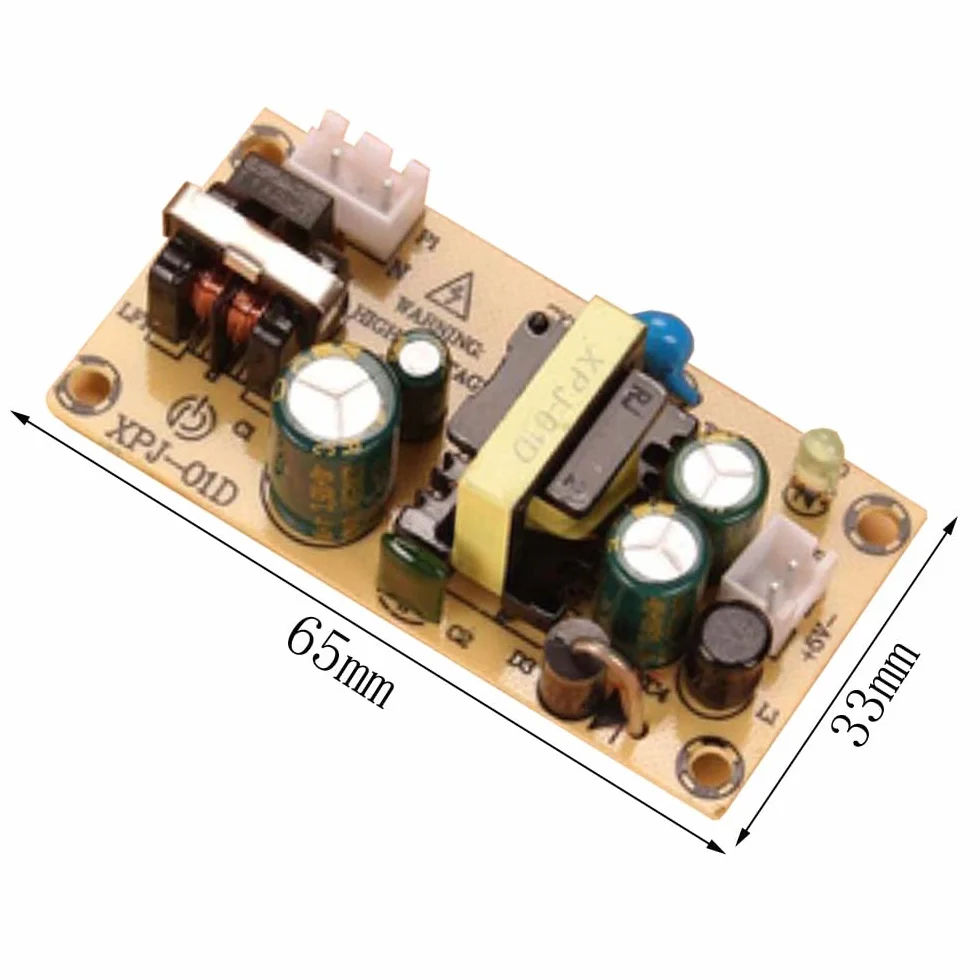 5 V 2 A goła płyta zasilająca 12 V 1,5 A transformator wbudowany moduł 15 V stałe napięcie DC 220 (XPJ-01D 5 V 2 A 10 W)