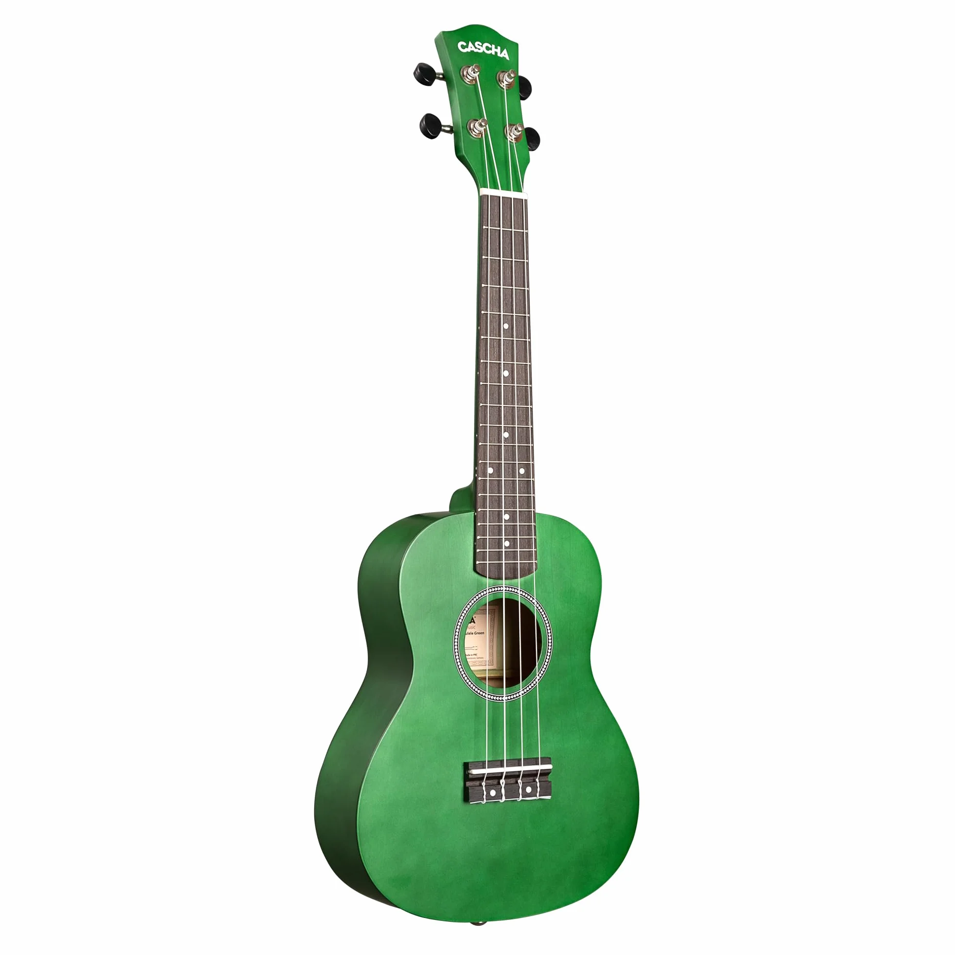 Concert Ukulele Linden Green (w zestawie torba, 3 i)