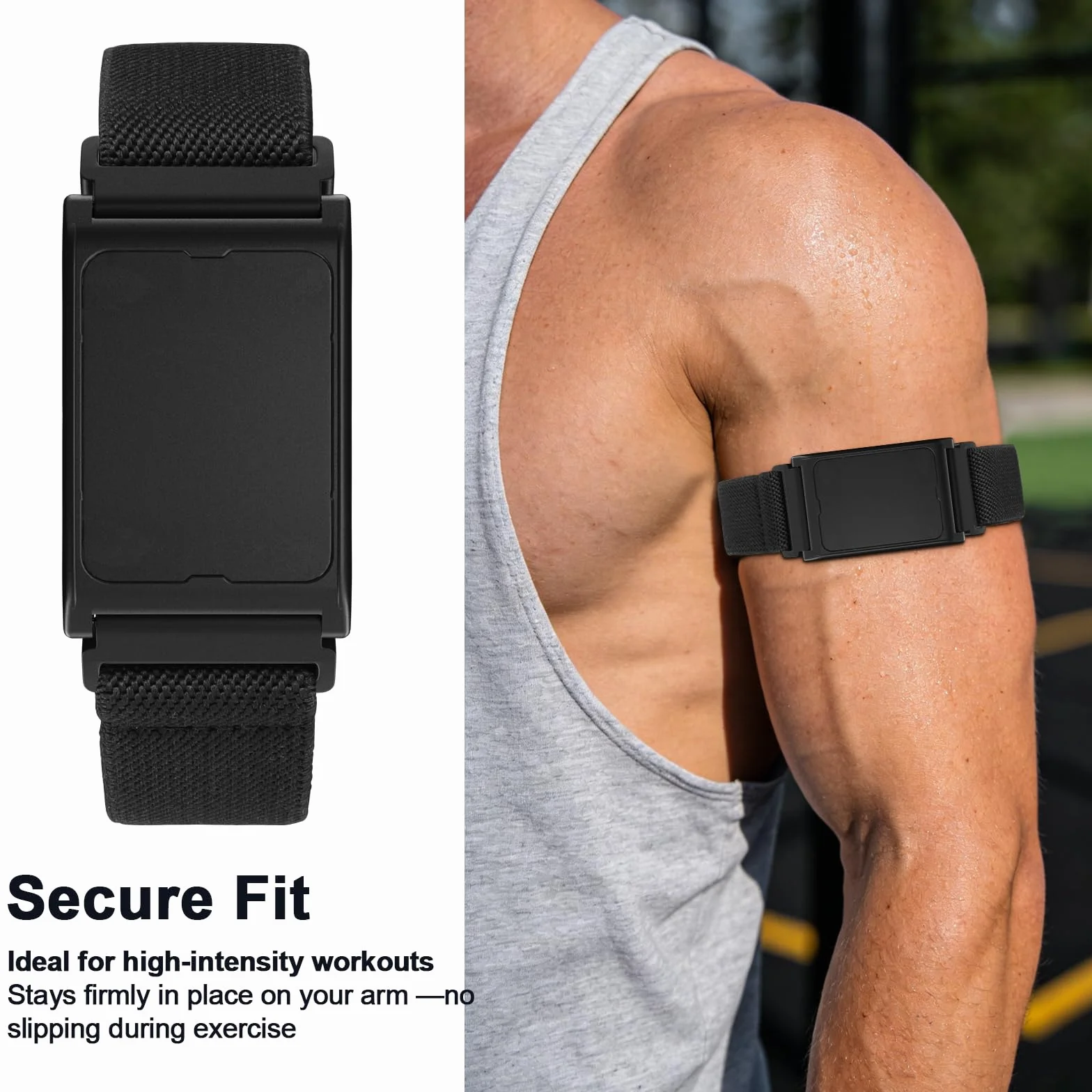 Sportowa opaska na nadgarstek, kompatybilna z Amazfit Helio, nylonowy pasek na biceps, 22 mm, z ramą, do Zepp, Amazfit Helio, akcesoria, paski zastępcze na kostkę, dla mężczyzn i kobiet