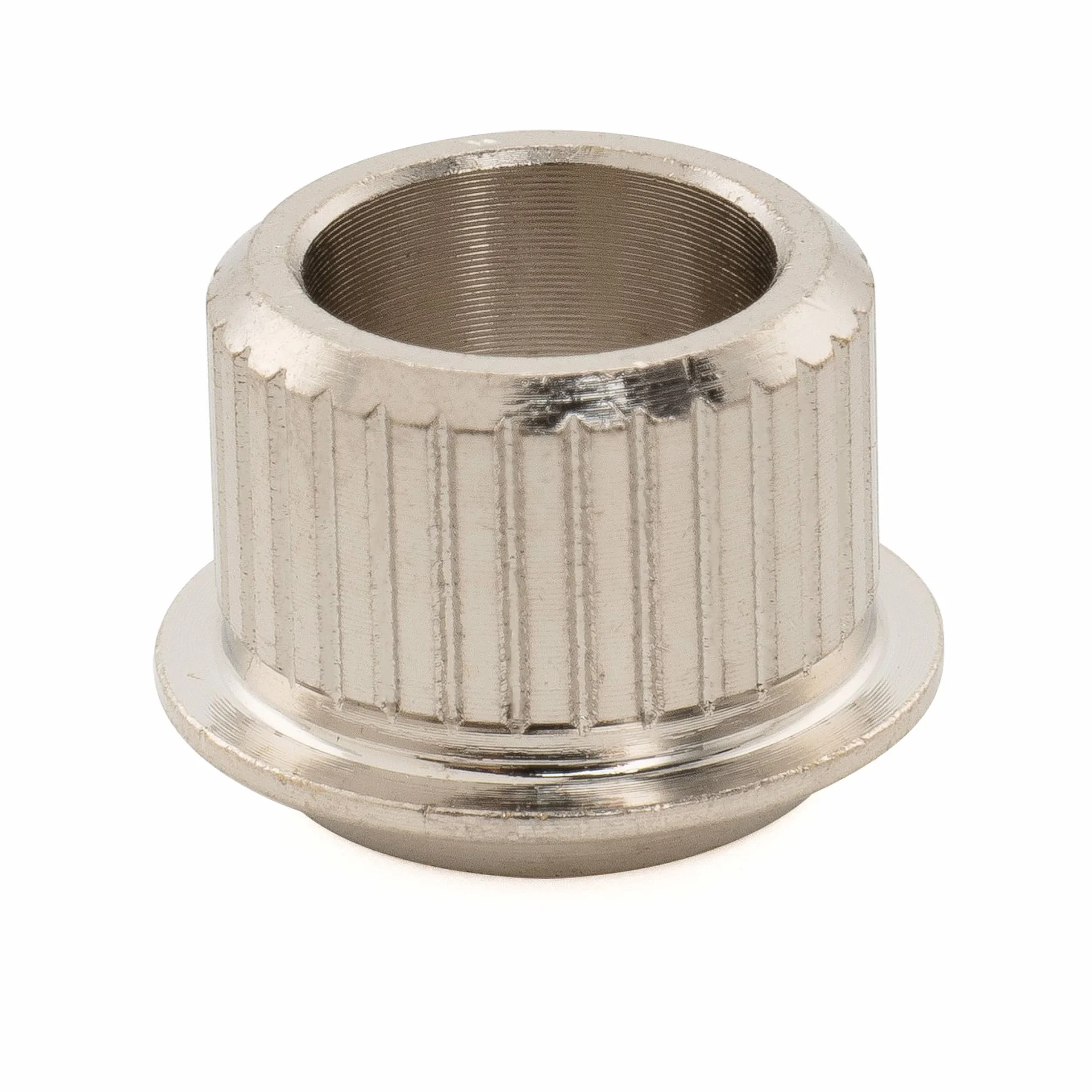 Musiclily Ultra Solidna Mosiężna 9,2 mm Tulejki Kluczy do Vintage Klucze Gitary Elektrycznej typu Fender, Nikiel (6 szt.)