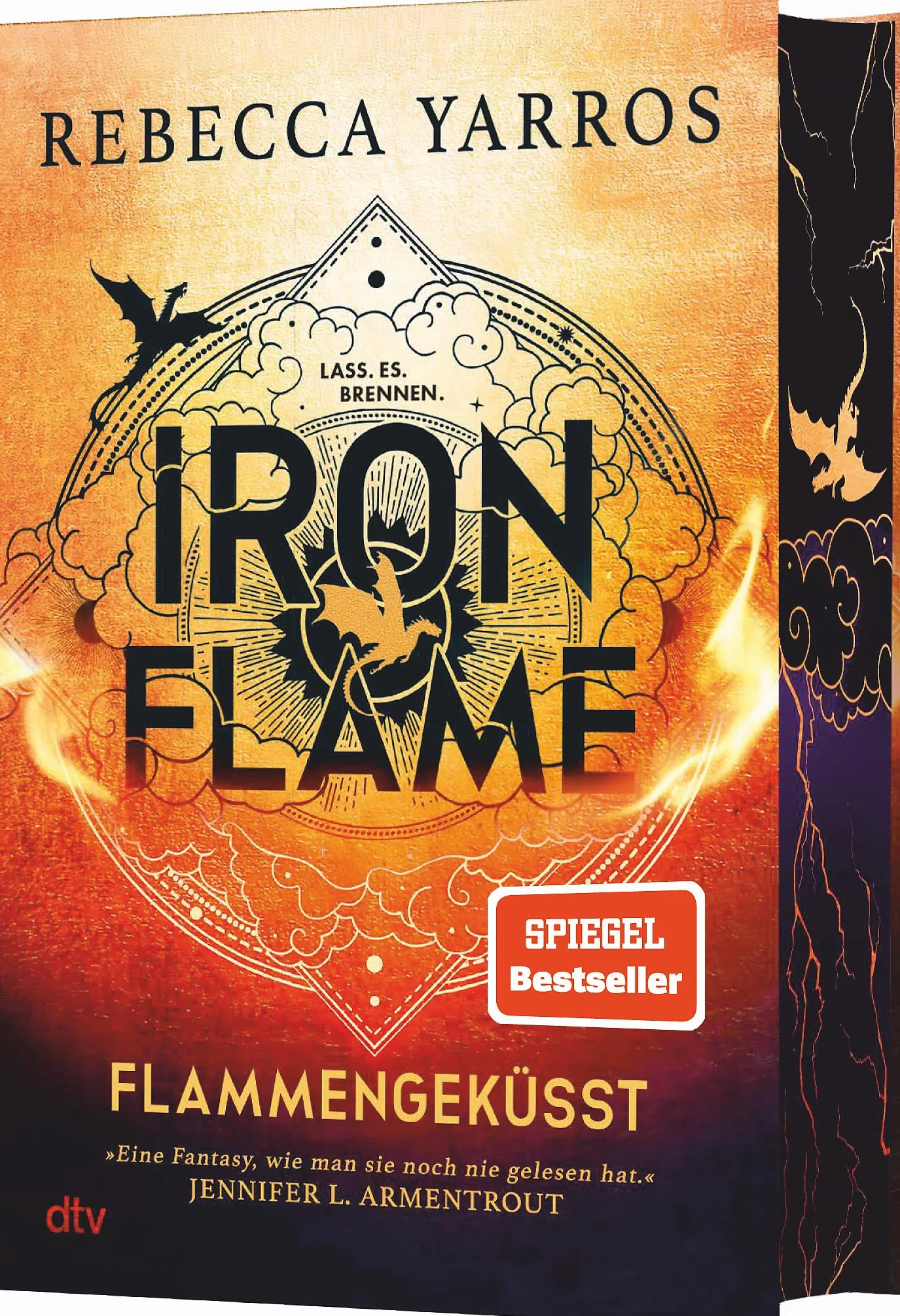 Iron Flame – Flammengeküsst: Deluxe-Ausgabe mit atemberaubendem Farbschnitt: Roman | Deluxe-Ausgabe mit atemberaubendem Farbschnitt | Die heißersehnte Fortsetzung des Fantasy-Erfolgs ¿Fourth Wing¿: 2