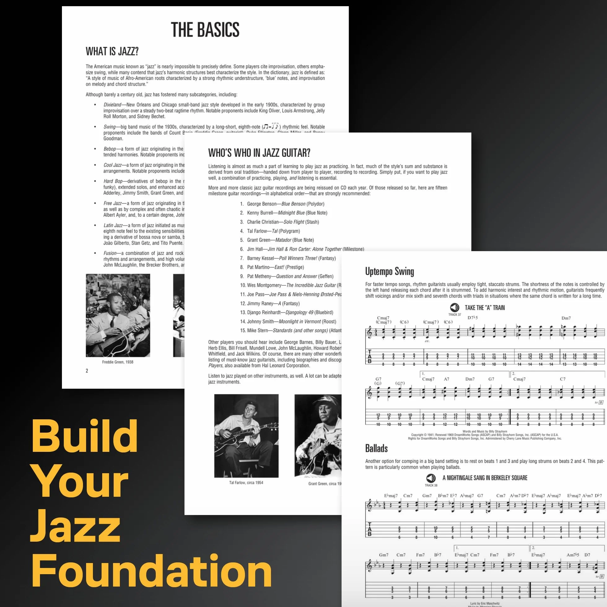 Hal leonard guitar method - jazz guitar guitare +cd: A Comprehensive Guide with Detailed Instruction and More Than 20 Great Jazz Standards