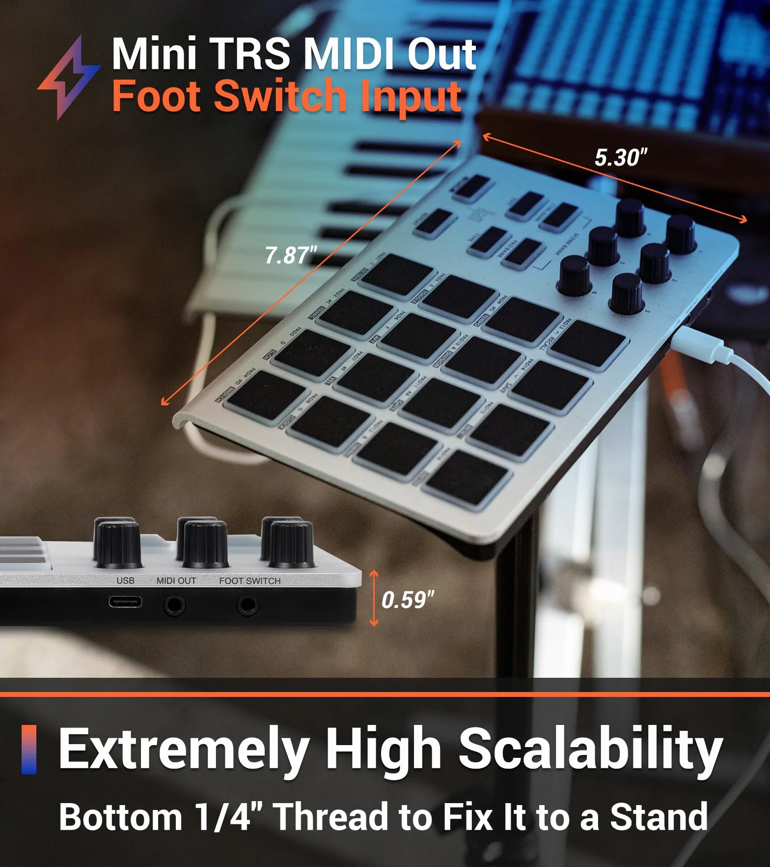 ESI Xjam | USB MIDI Performance Controller
