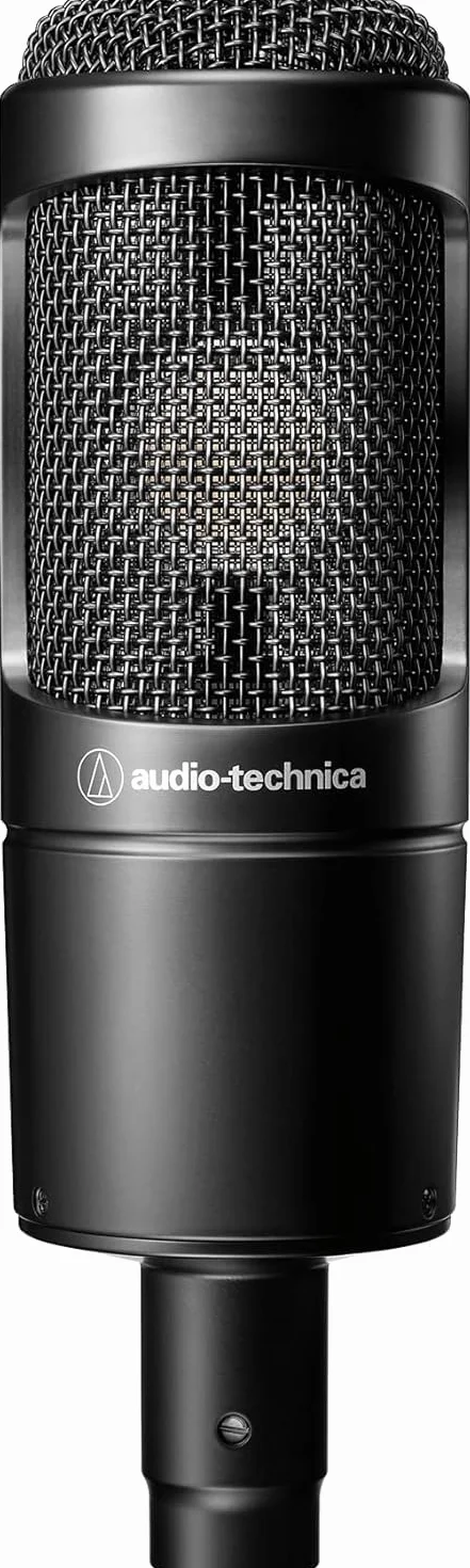 Audio-Technica AT2035 Kardioidalny mikrofon pojemnościowy do domowych nagrań audio, projektów muzycznych i dźwiękowych, profesjonalnych zastosowań studyjnych i występów na żywo