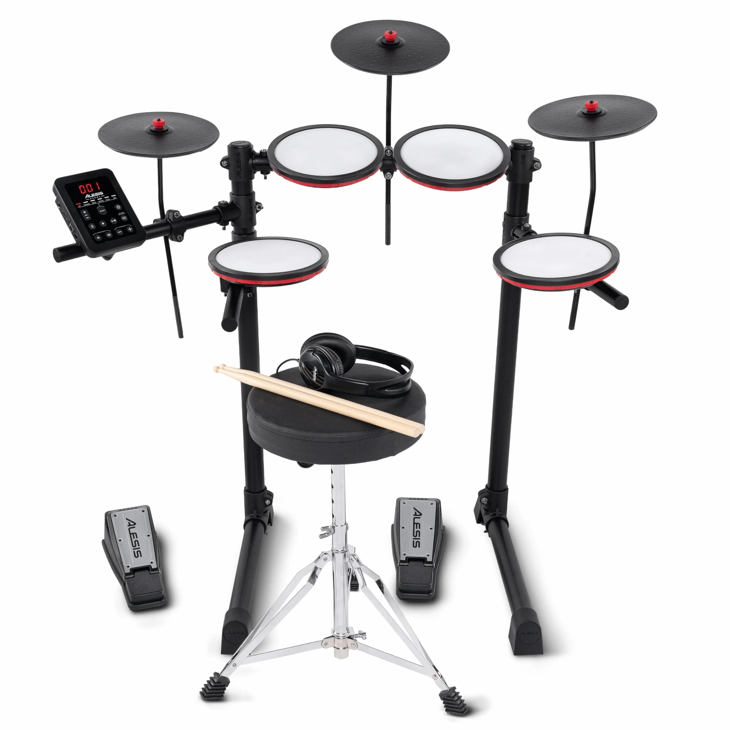 Alesis Turbo Max Składana perkusja elektroniczna 8" ciche pady siatkowe Bluetooth