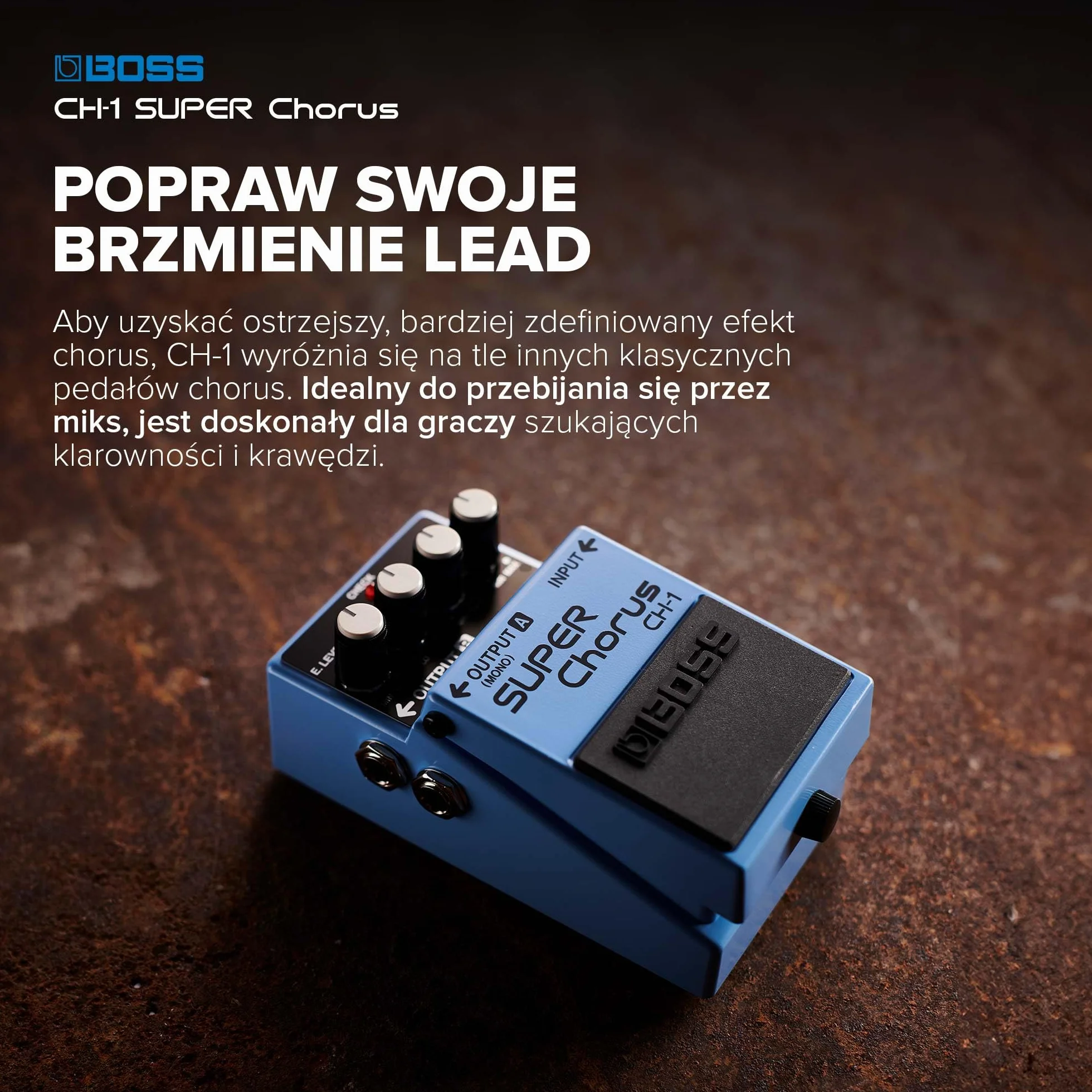 BOSS CH-1 Super Chorus Compact Pedal