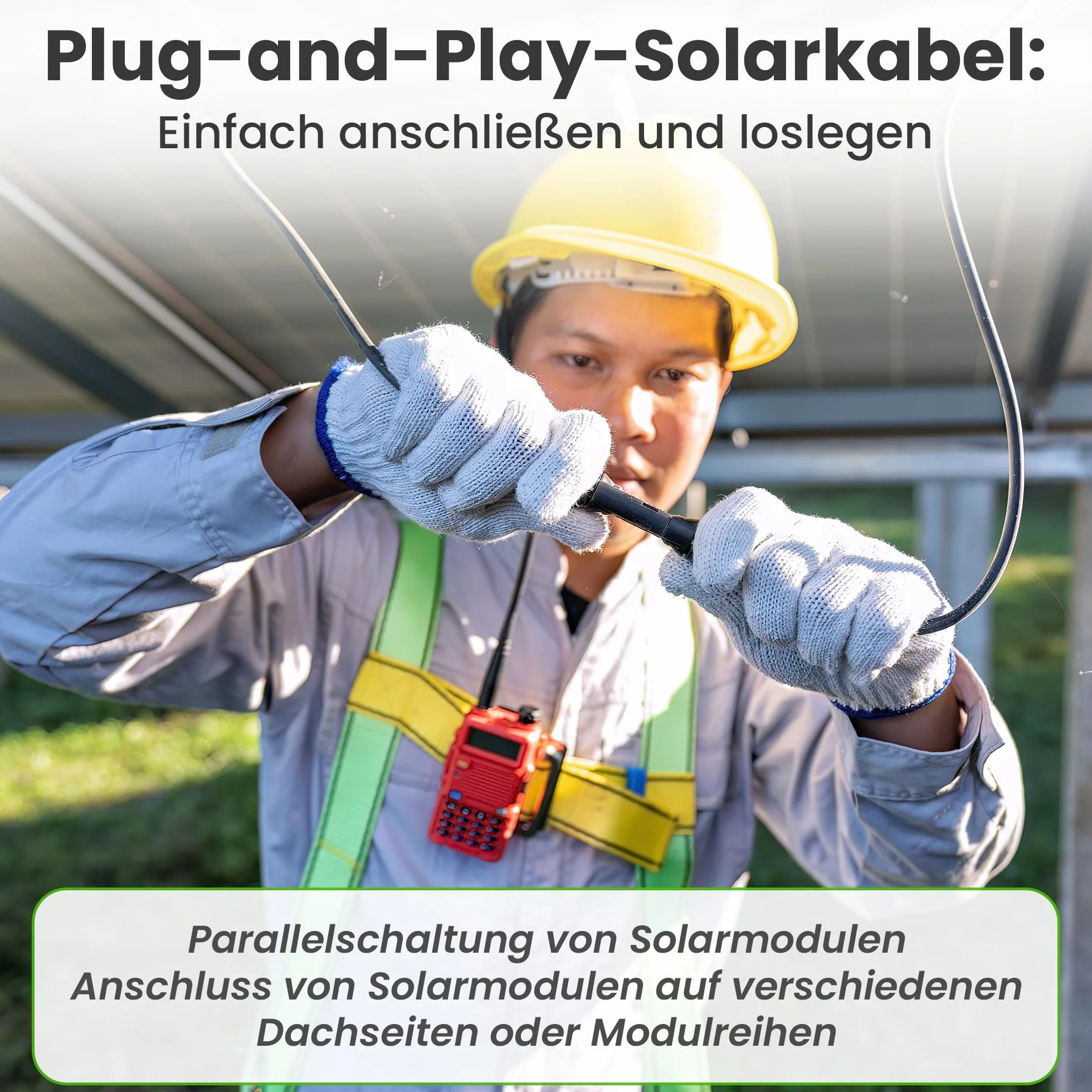 Offgridtec 3 m 4 mm² kabel solarny z oryginalnymi wtyczkami PV