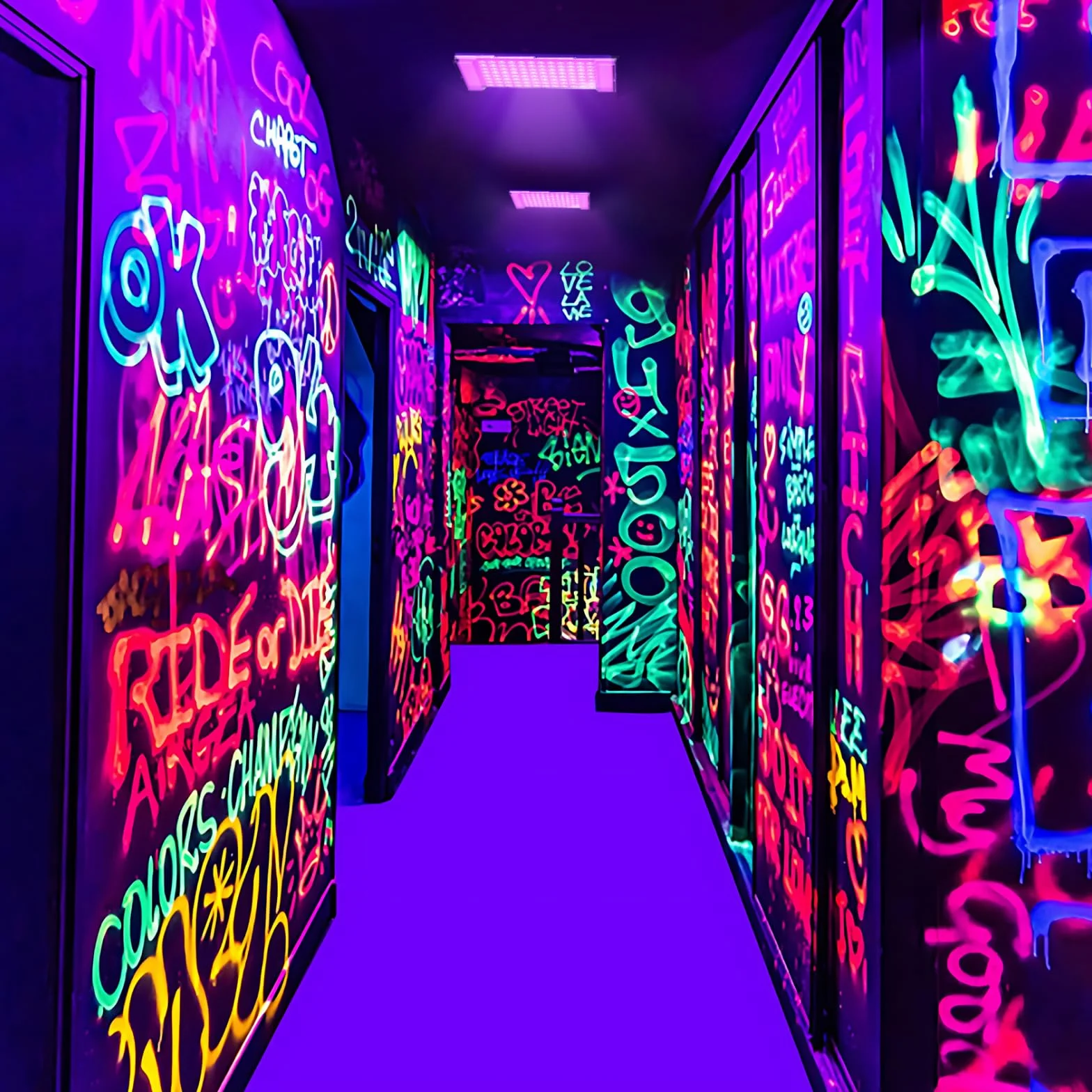 GKT 100W LED UV Black Light IP66 Wodoodporny