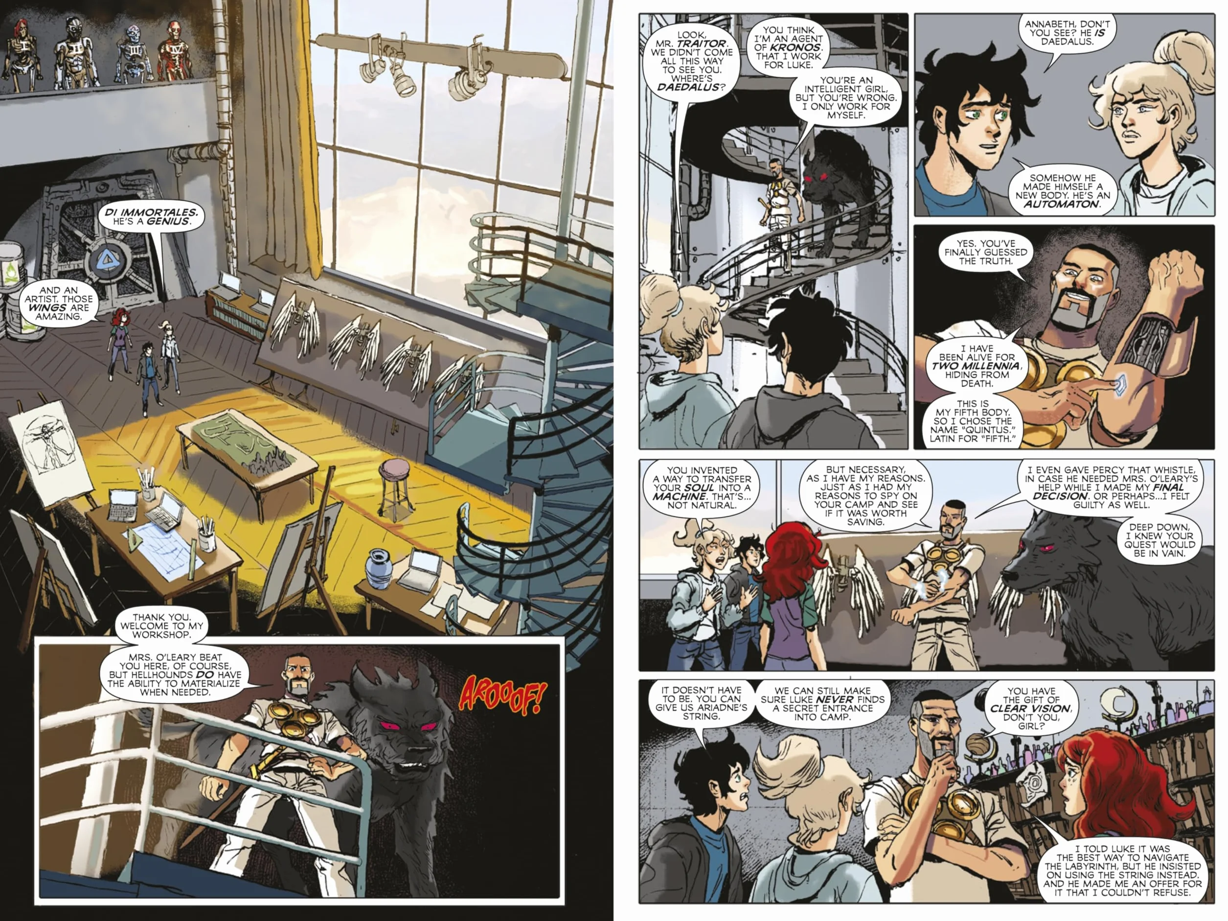 The Battle of the Labyrinth: The Graphic Novel: Percy Jackson Book 4