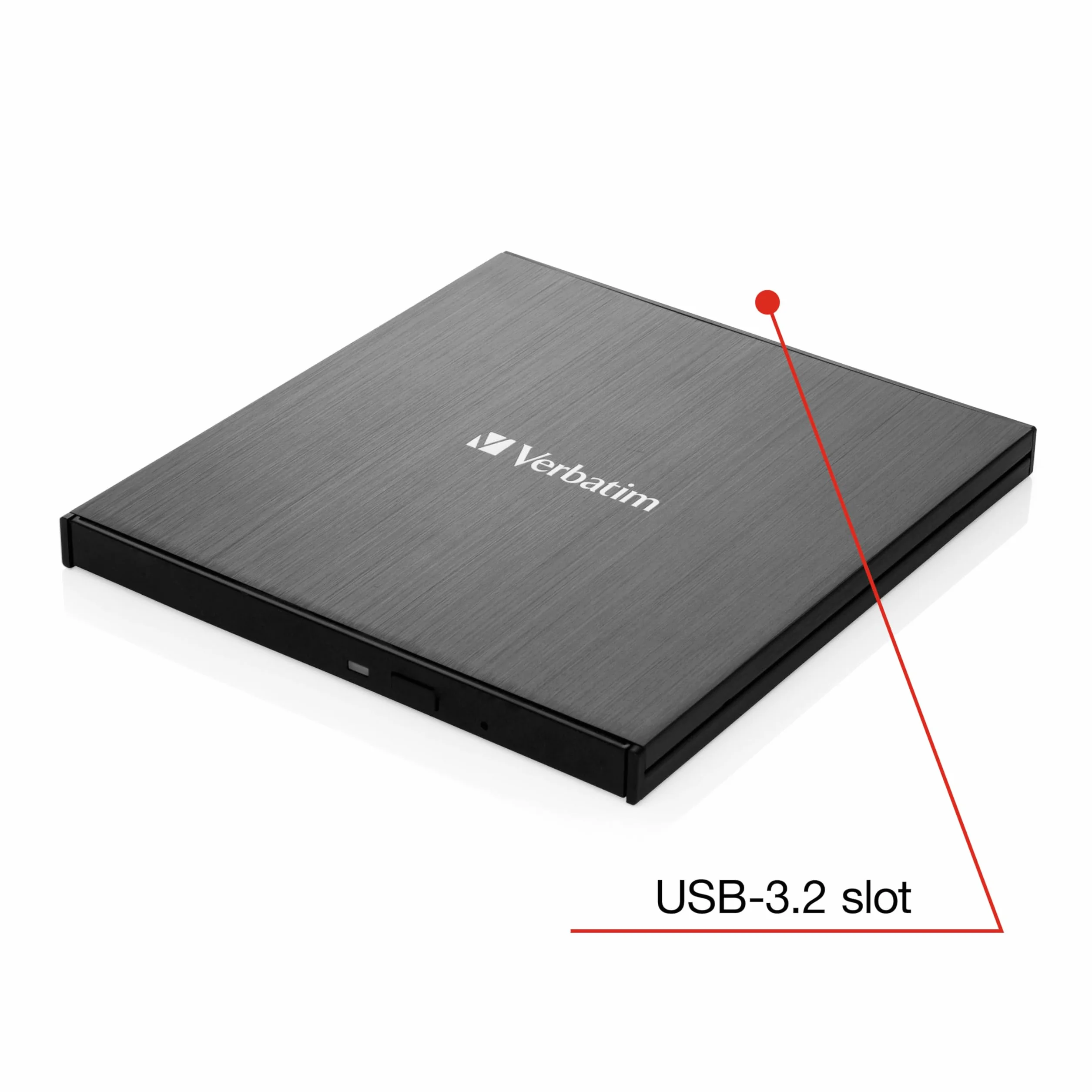 Verbatim 43890 zewnętrzny smukły przenośny USB 3.0 nagrywarka Blu-ray