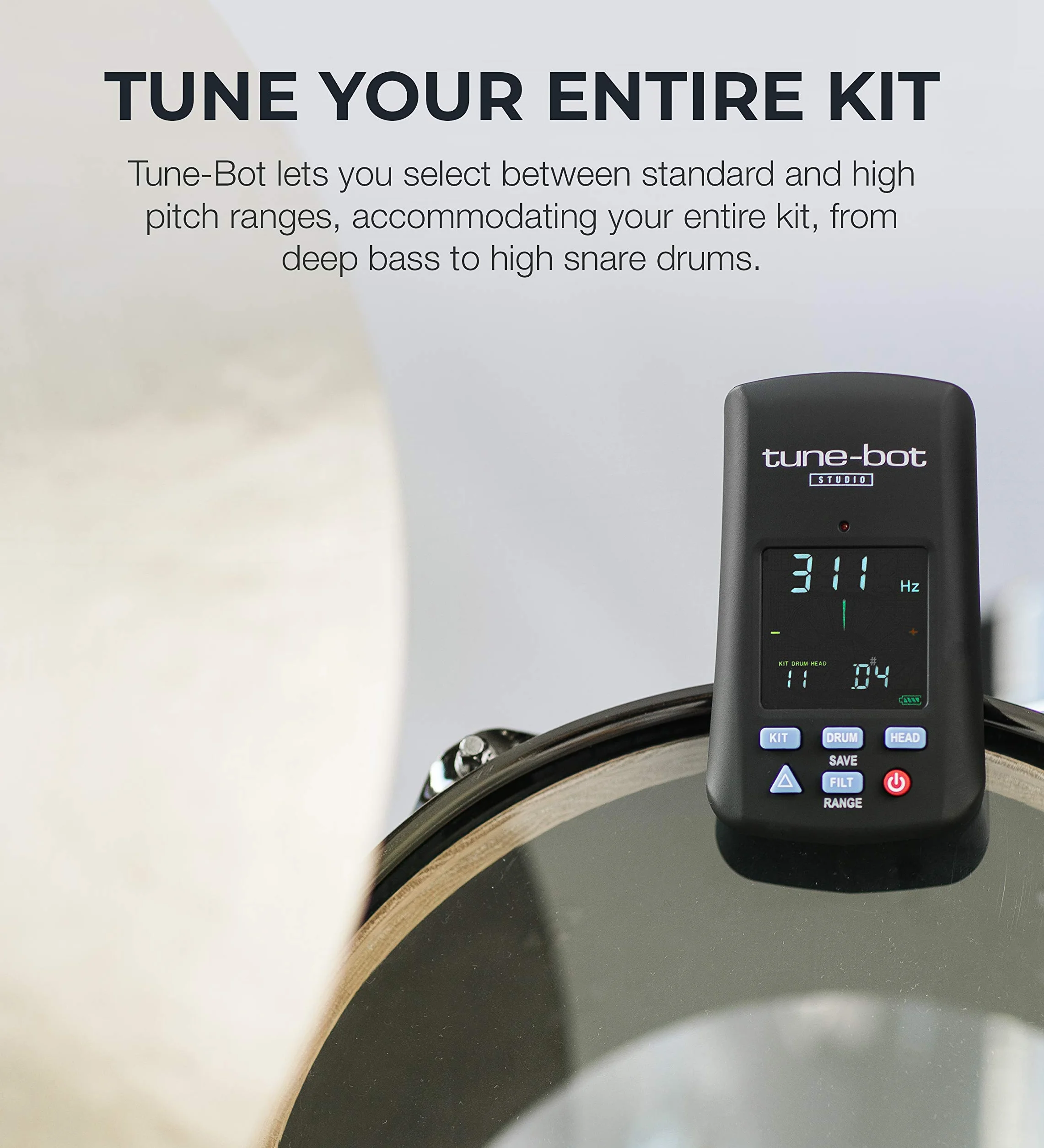 Tune-Bot Studio TBS-001 stroik do perkusji firmy Overtone Labs