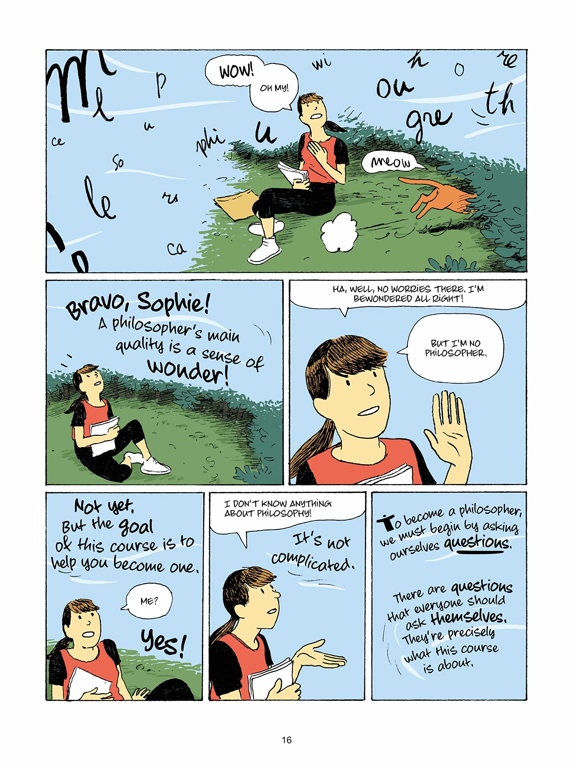 Sophie's World: A Graphic Novel about the History of Philosophy Vol I: From Socrates to Galileo