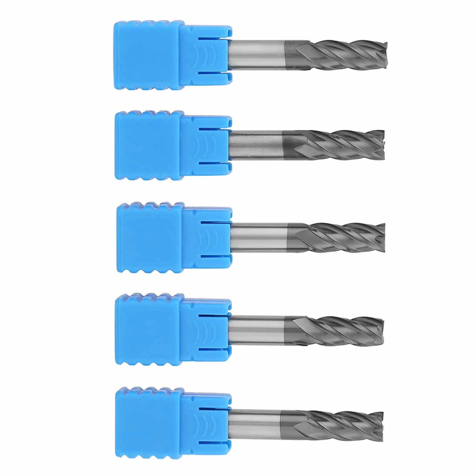 sztuk węglików spiekanych 4 flet frez trzpieniowy CNC frezy o średnicy 6mm x 50mm długości