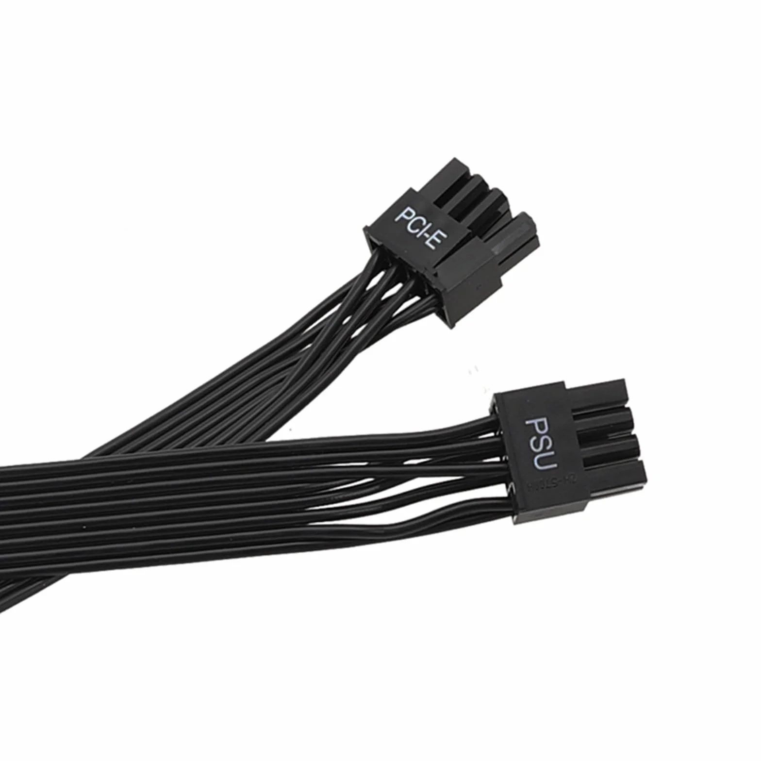 PCIE kabel zasilający, 8-pinowy kabel zasilający GPU, 8-biegunowa wtyczka ATX na 6+2 PCIE, kabel 60 cm, kabel do kart graficznych, linia modułu karty graficznej, nadaje się do podłączenia zasilacza i