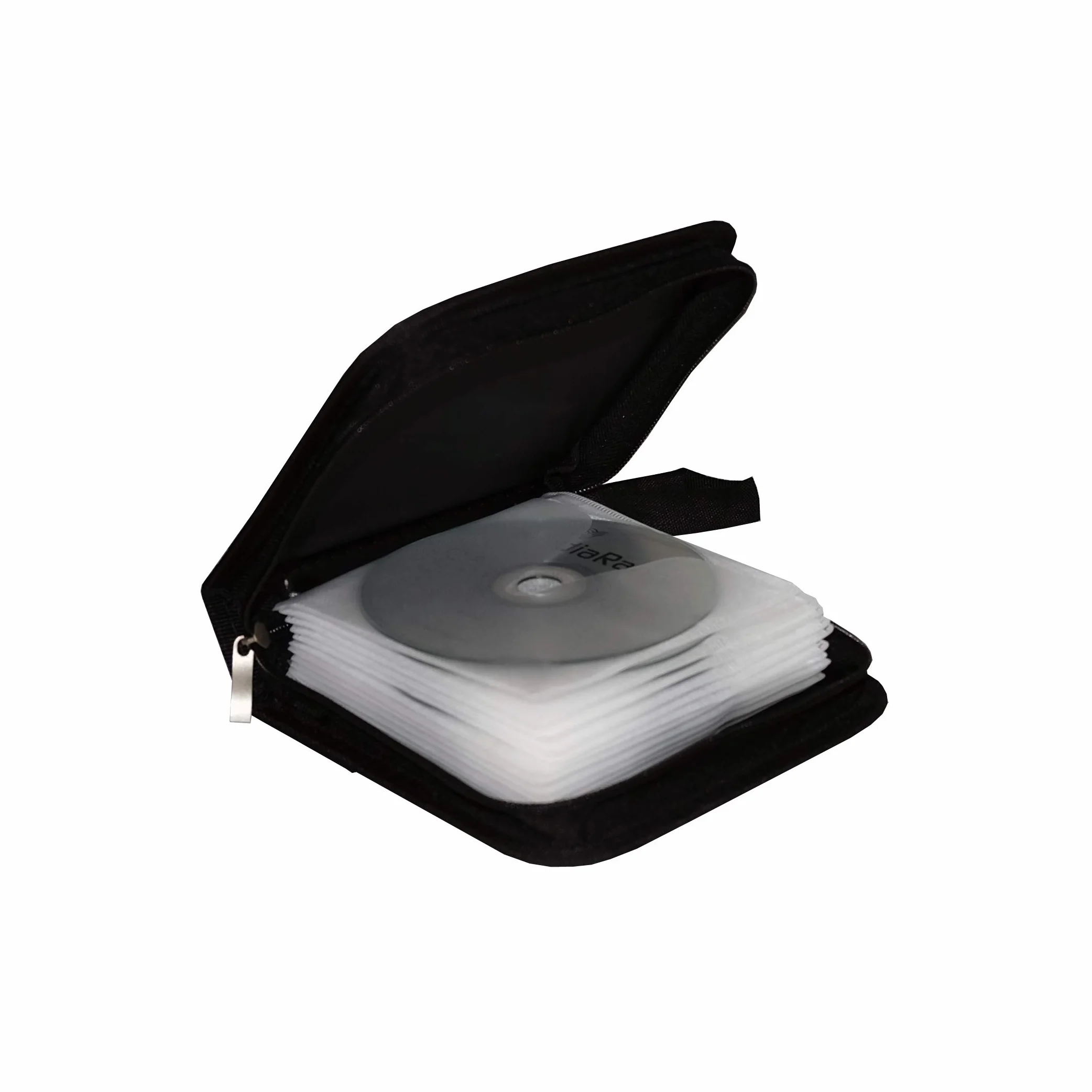 Portfel CD MediaRange na 24 CD/DVD czarny detaliczny, BOX50