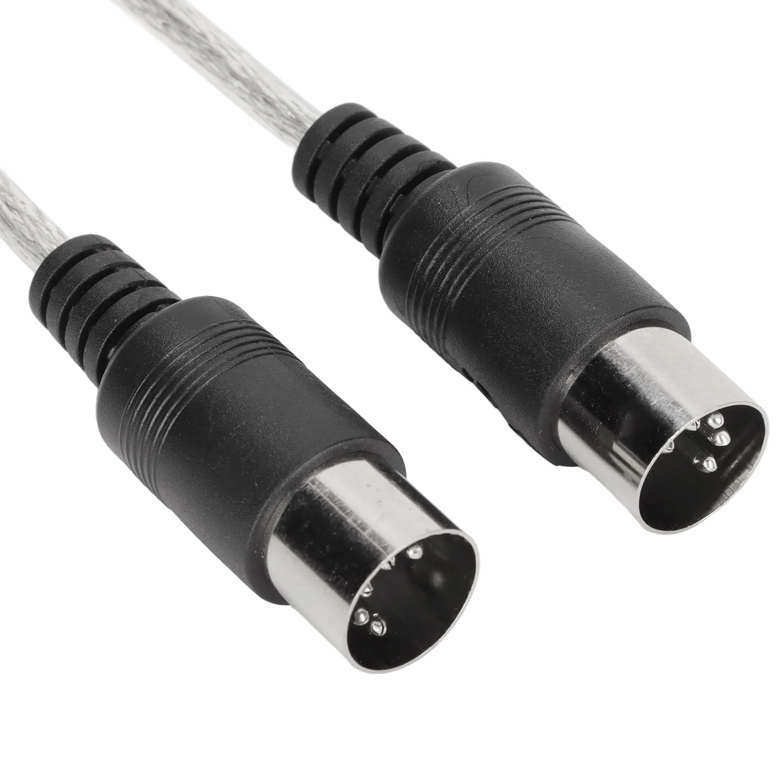 Kabel MIDI na USB Konwerter PC na Syntezator Studio Muzyczne Klawiatura Interfejs Kabel Wtyczka Kontroler Kabel Adaptera 16 Kanałów Komputer Laptop Wsparcie i Mac.