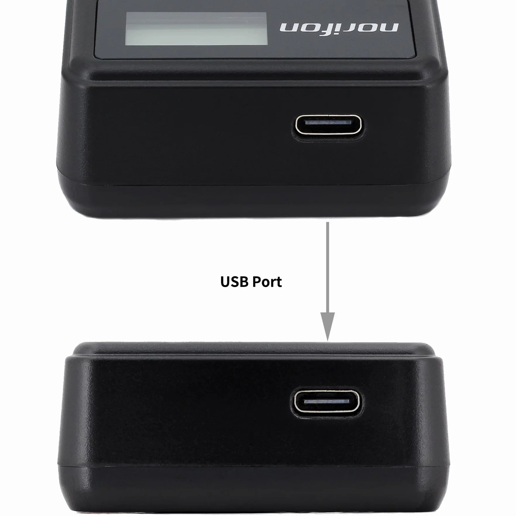 Norifon NP-BX1 Dwukanałowa LCD USB Ładowarka do Sony Cyber-shot DSC-RX100, DSC-RX100 II, DSC-RX100 III, DSC-HX90V, DSC-WX350, DSC-WX500, HDR-AS15 Aparat i nie tylko