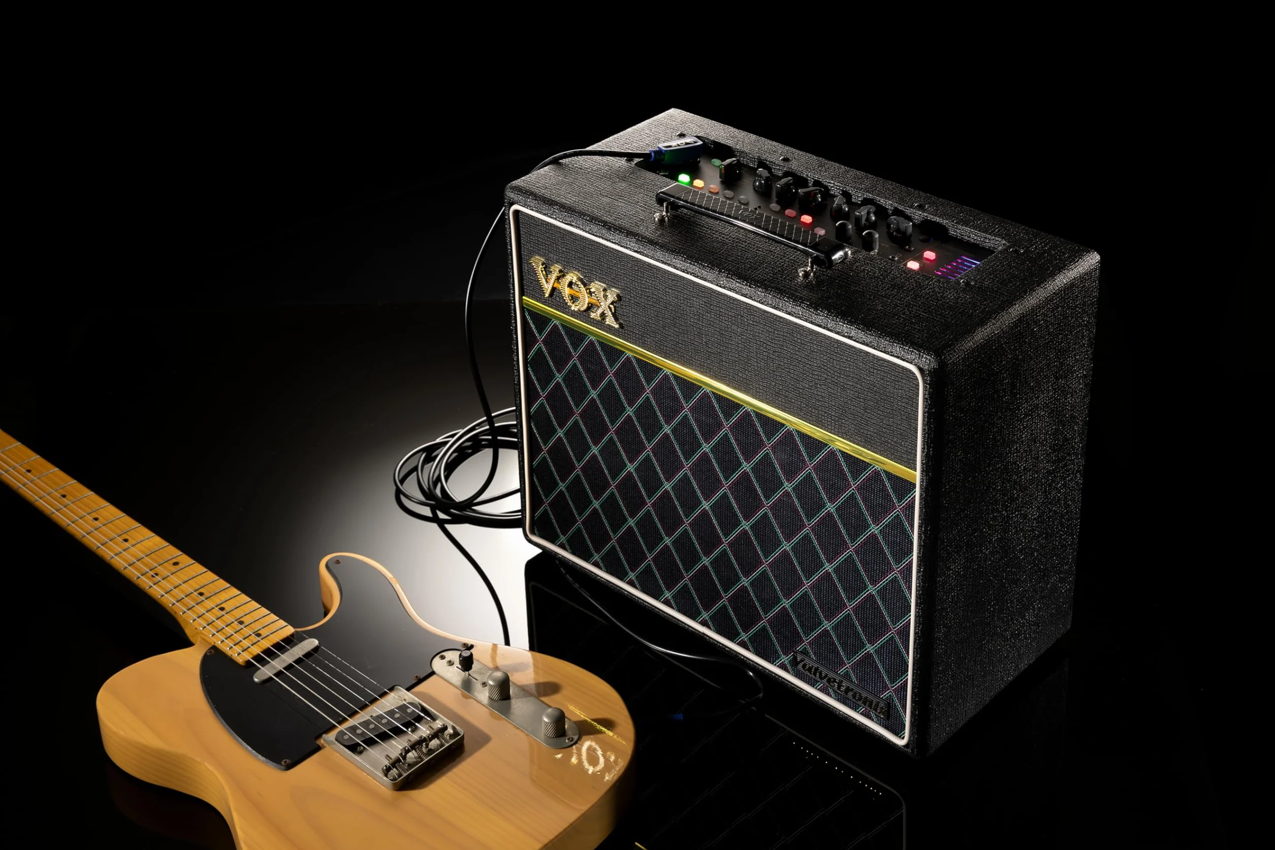 Vox - Valvetronix VT40X-CLBL - Wzmacniacz gitarowy modelujący 24W – Klasyczny Niebieski