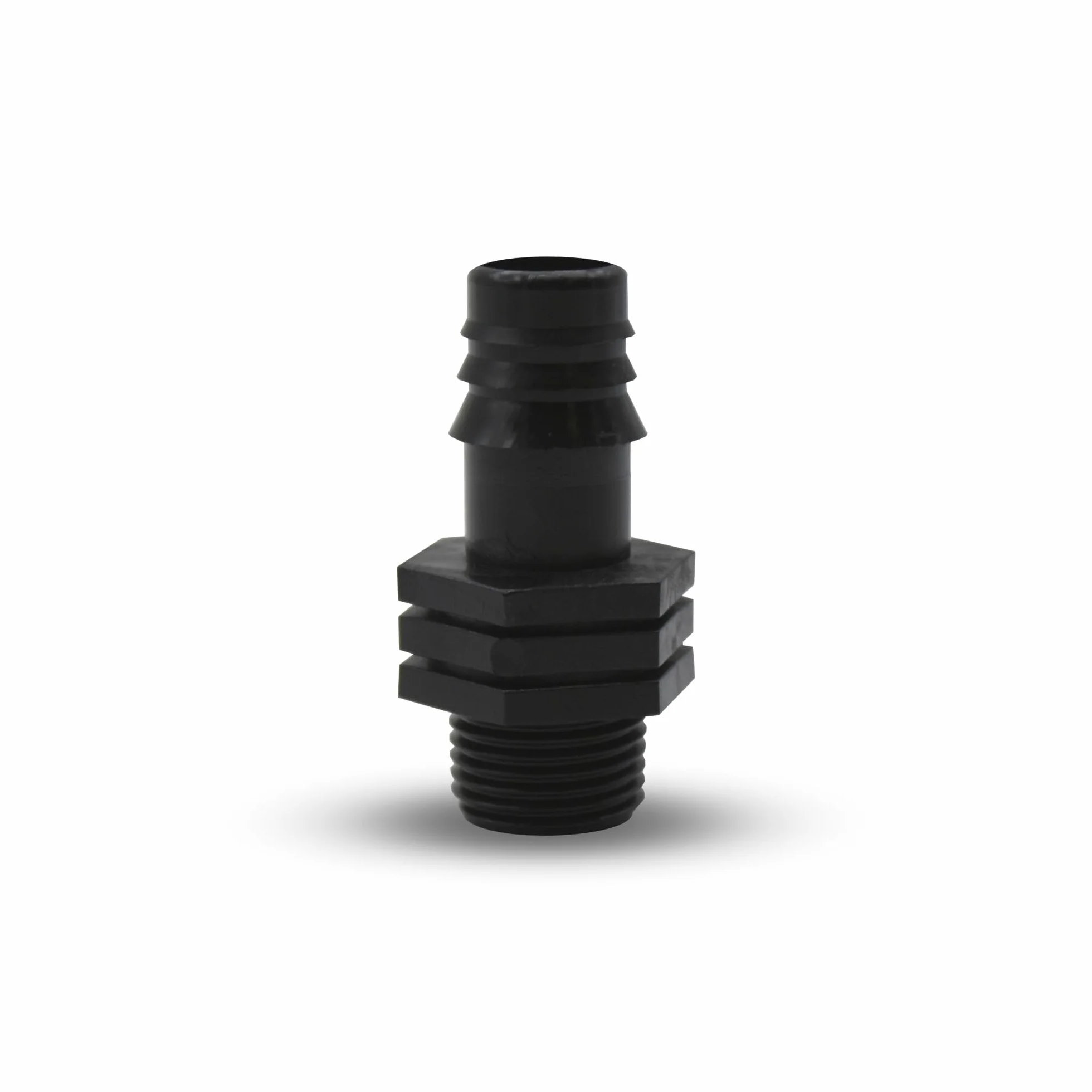 DOJA Barcelona Złącze męskie szczelinowe - 16 x 1/2" - zestaw 10 - adapter węża do nawadniania, bezpieczny, złączka węża, łatwa instalacja, złącze węża nawadniającego, akwarium