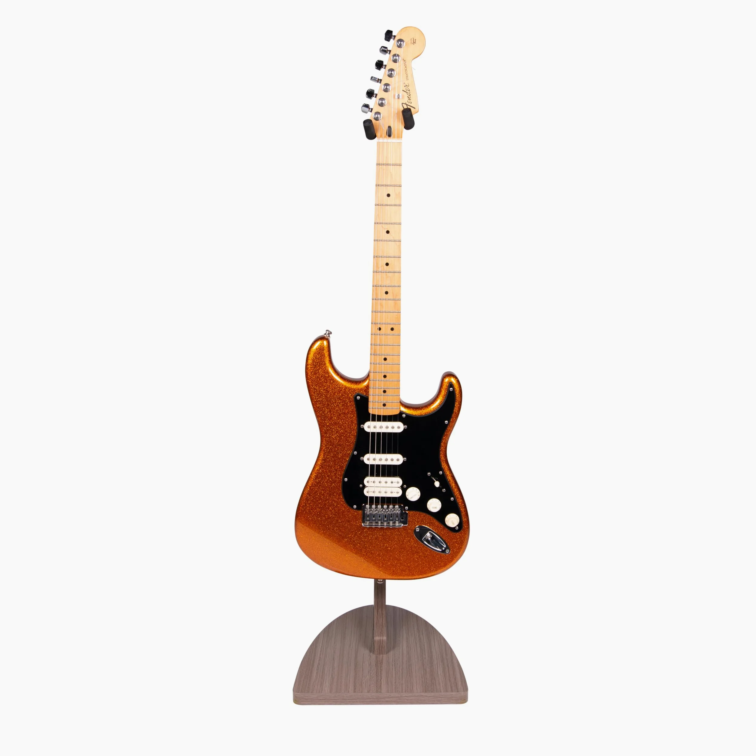 Gator Frameworks Stojak na gitarę Elite Series szary wykończenie antyczne drewno (GFW-ELITEGTRHNGSTD-DGRY)