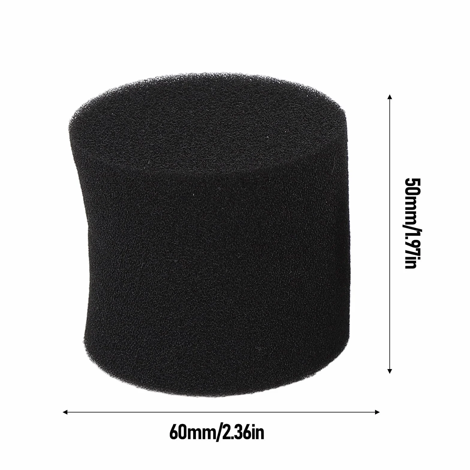 Jectse Gąbka do Szafki Głośnikowej Gąbka, Wtyczka Pianki Basowej Rurki Portu, wysokość 60 Mm o średnicy 50 Mm, Poprawa Dźwięku, Odruch Basowy dla Głośników, Samochody Domowe i Systemy