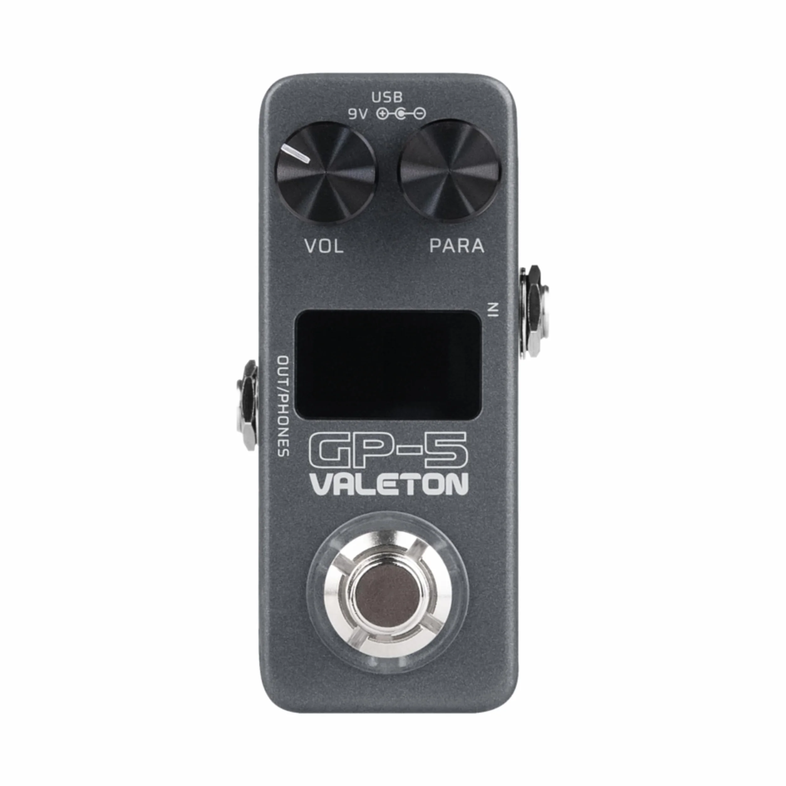 Valeton GP-5 - Superkompaktowy procesor wielofunkcyjny/SnapTone i ładowarka IR, dźwięk USB 5.1 cm/2-out