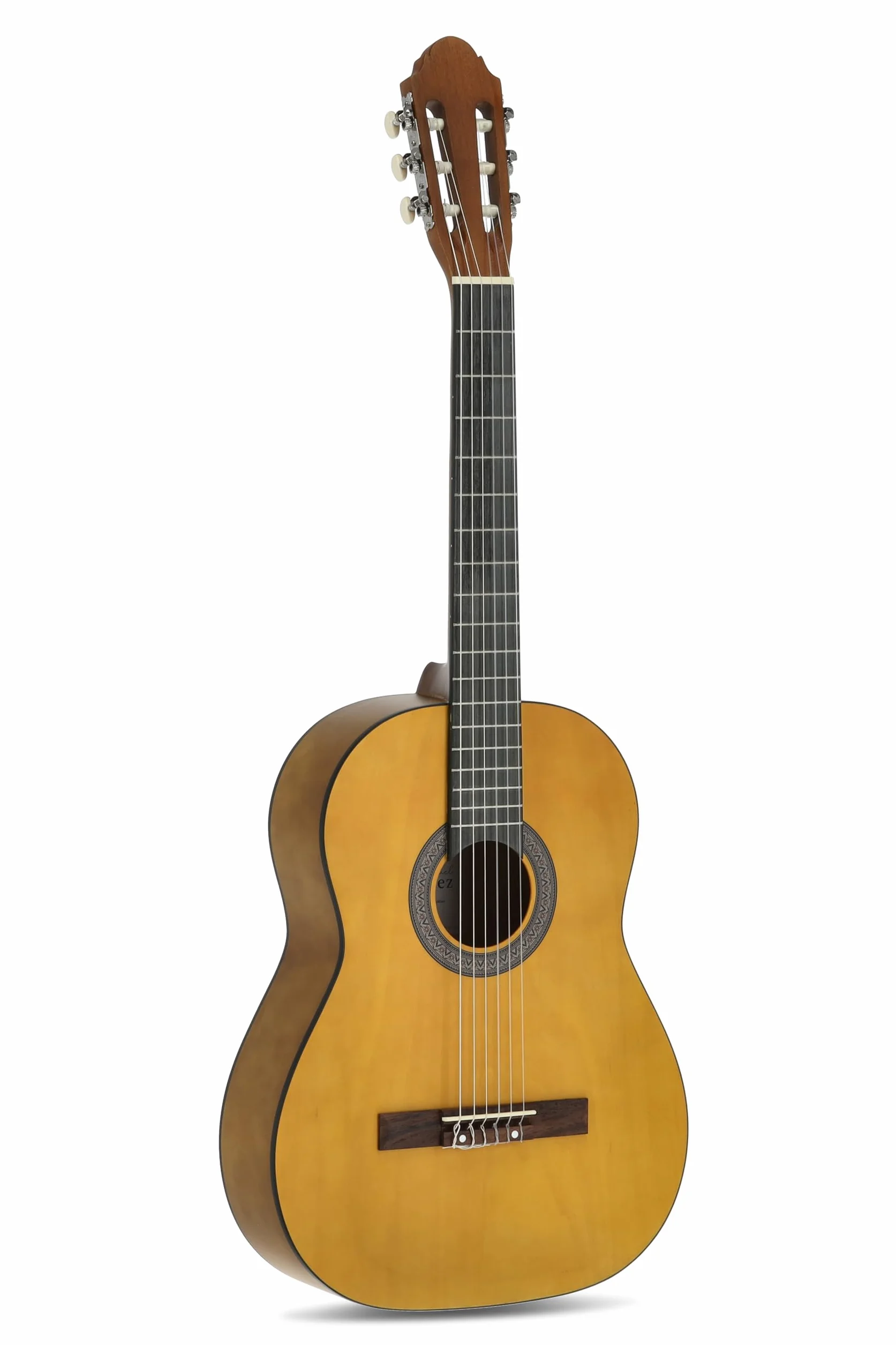 gitara koncertowa - gitara klasyczna - 4/4 honey - naturalny kolor - w zestawie pokrowiec
