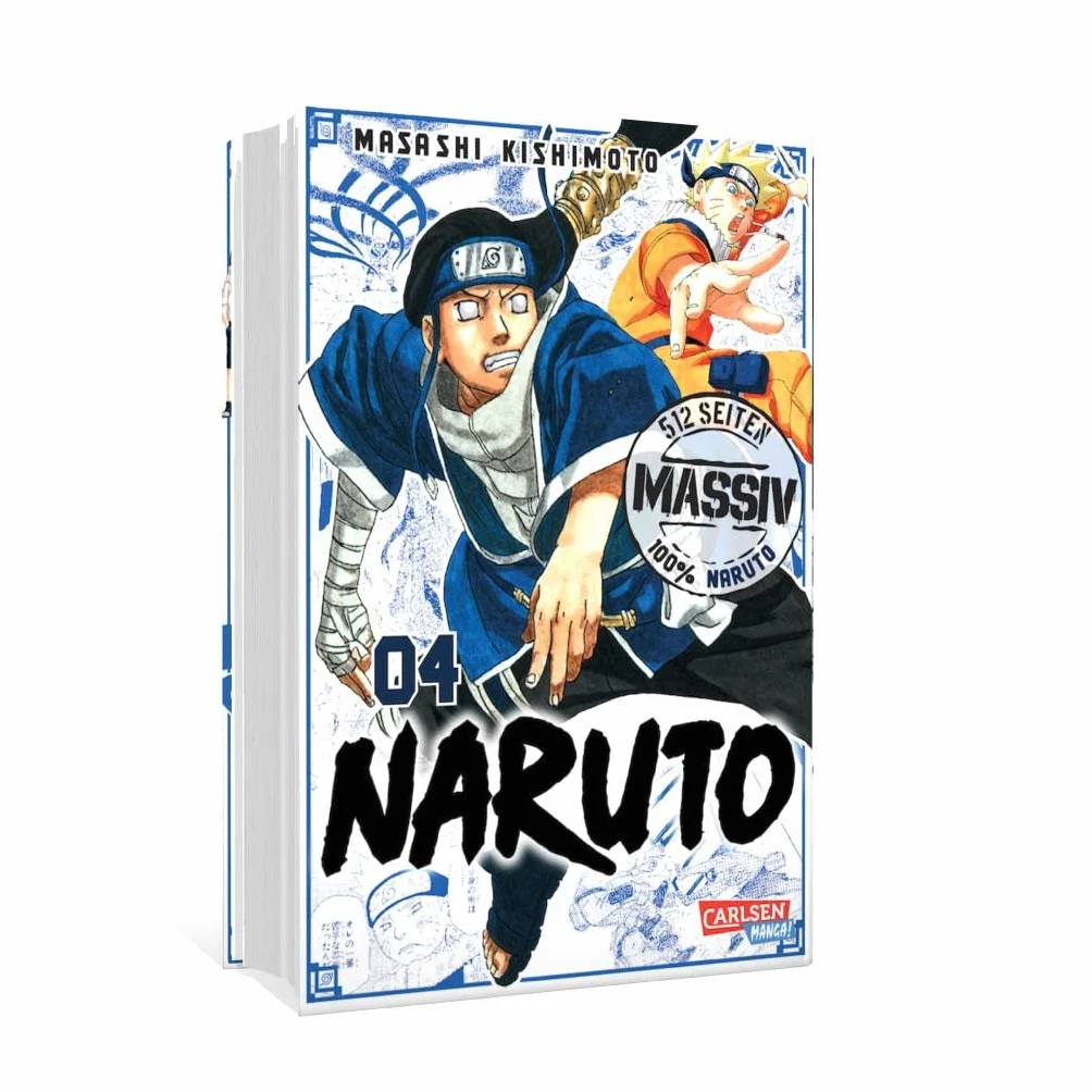 NARUTO Massiv 4: Die Originalserie als umfangreiche Sammelbandausgabe!