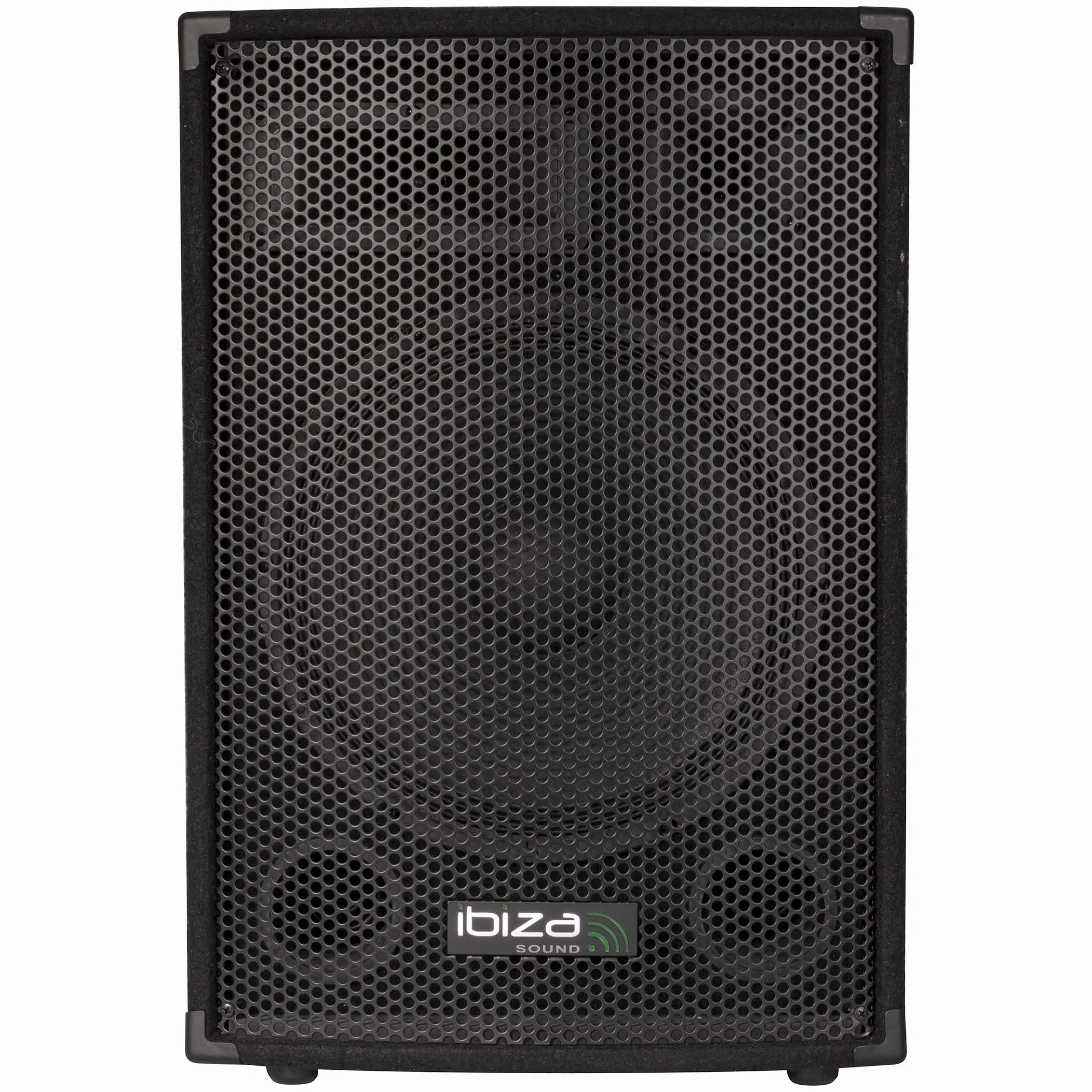 Ibiza - DISCO15B - 3-drożny pasywny głośnik trapezowy z przetwornikiem basowym 15"/38cm - 700W - Czarny