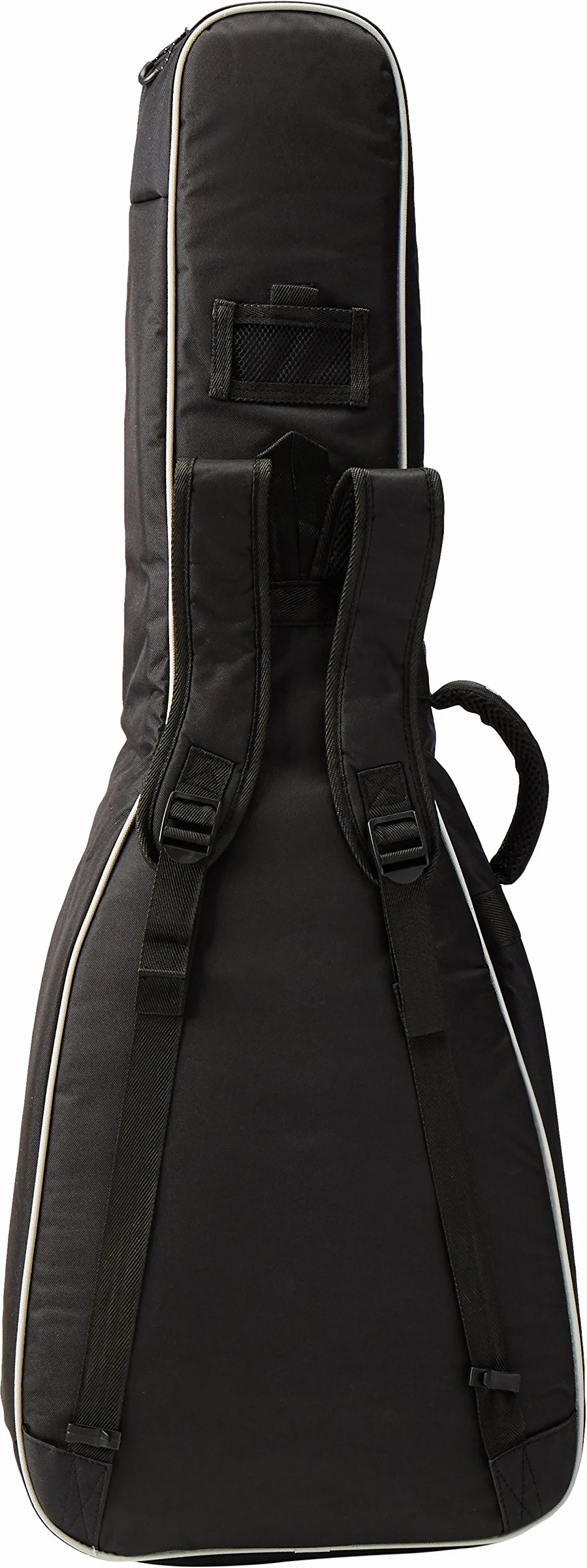 GEWA Guitar Gig Bag Premium 20mm do gitary klasycznej 4/4 czarny (odporny na rozdarcia i wodoodporny, system ochrony szyi, luksusowe paski do plecaka, duża przegroda na akcesoria) 213100