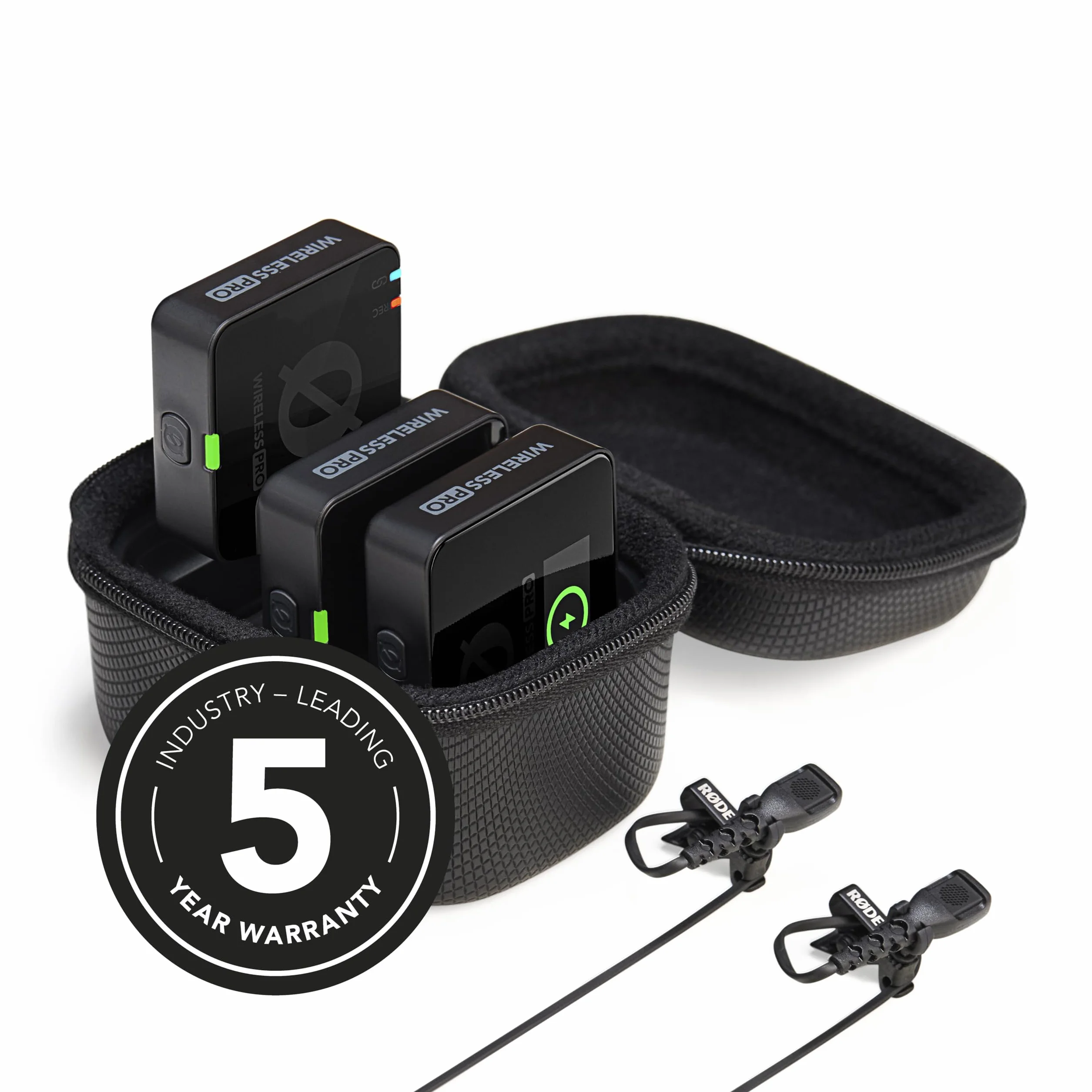 RØDE Bezprzewodowy System Mikrofonowy, Czarny, 4,6 x 4,4 x 2 cm