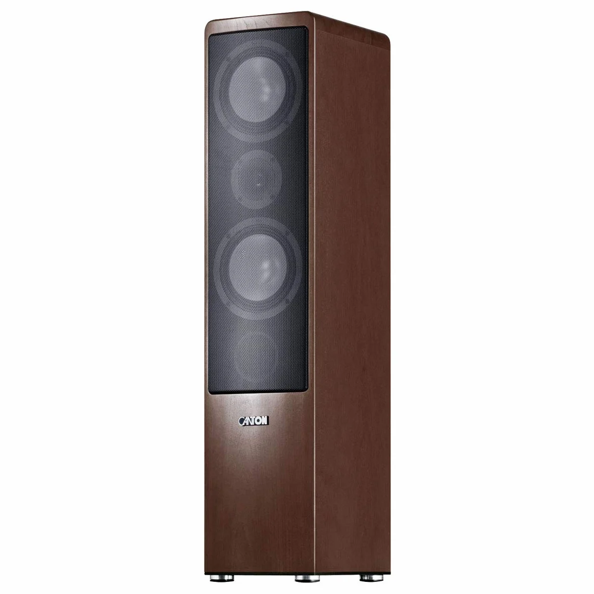 Canton Ergo 670 DC 2,5-drożny głośnik stojący Bassreflex (110/170 W, złącze Bi-Wiring/Bi-Amping) wenge brązowy (sztuka)