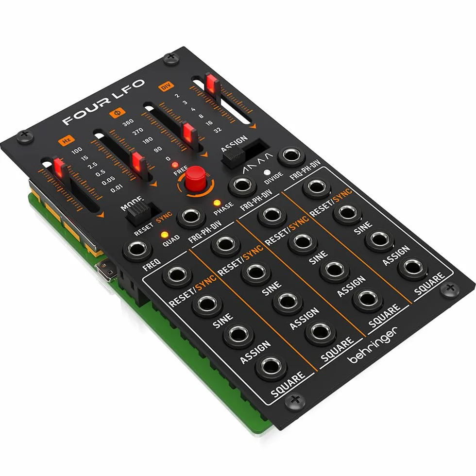 Four LFO Syntezator modularny LFO